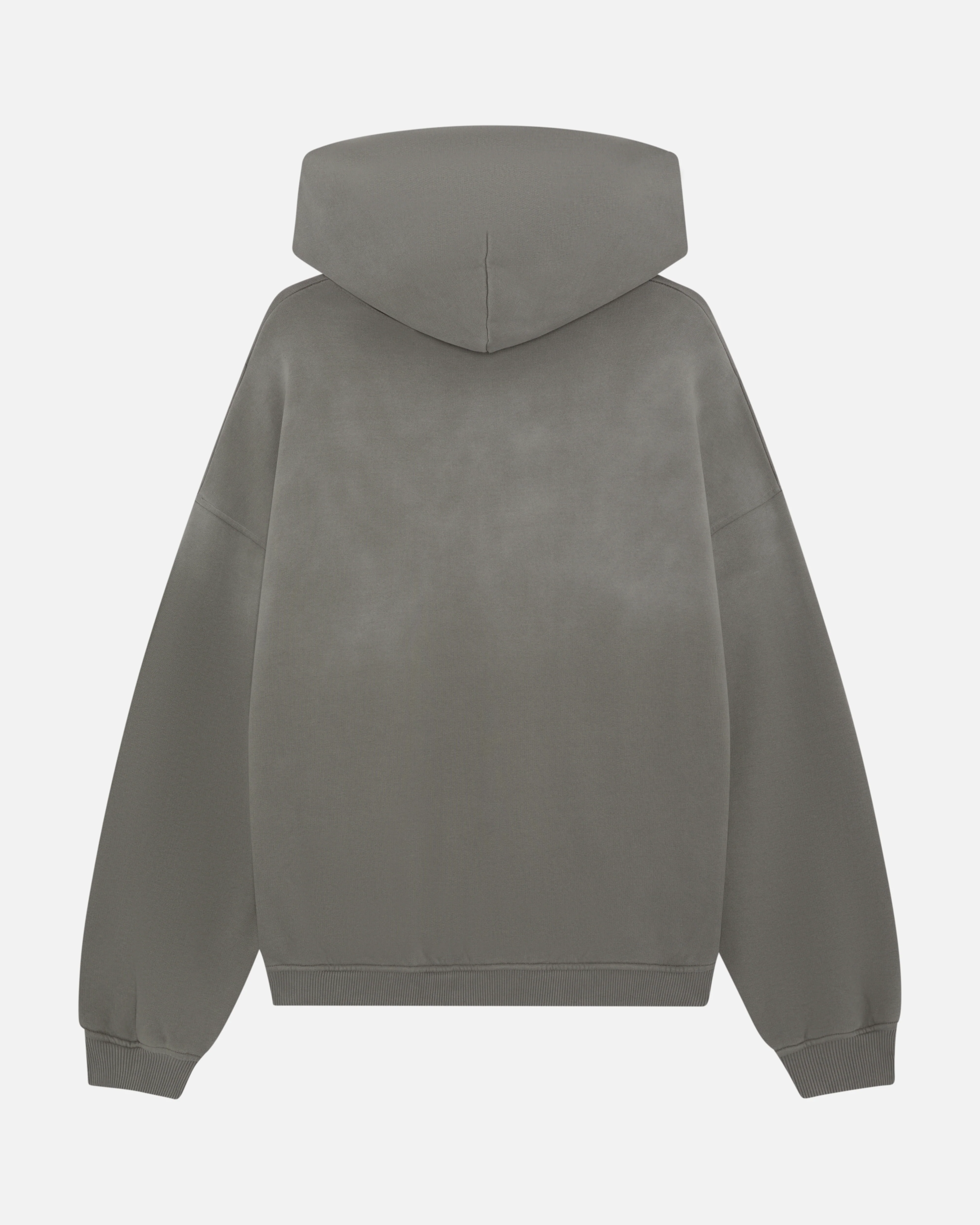 APPLIQUE HOODIE - STEEL GREY - Image 2