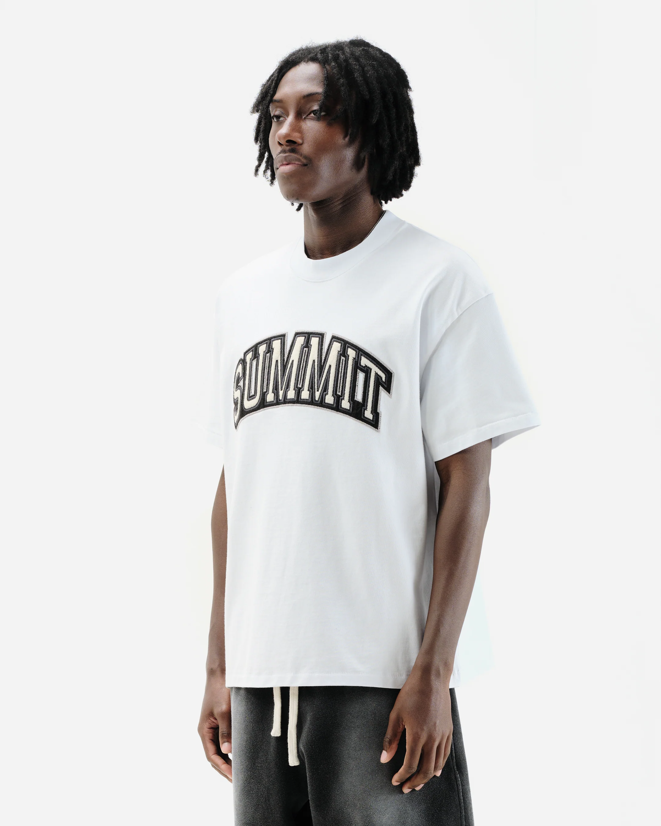 APPLIQUE T-SHIRT - WHITE - Image 3