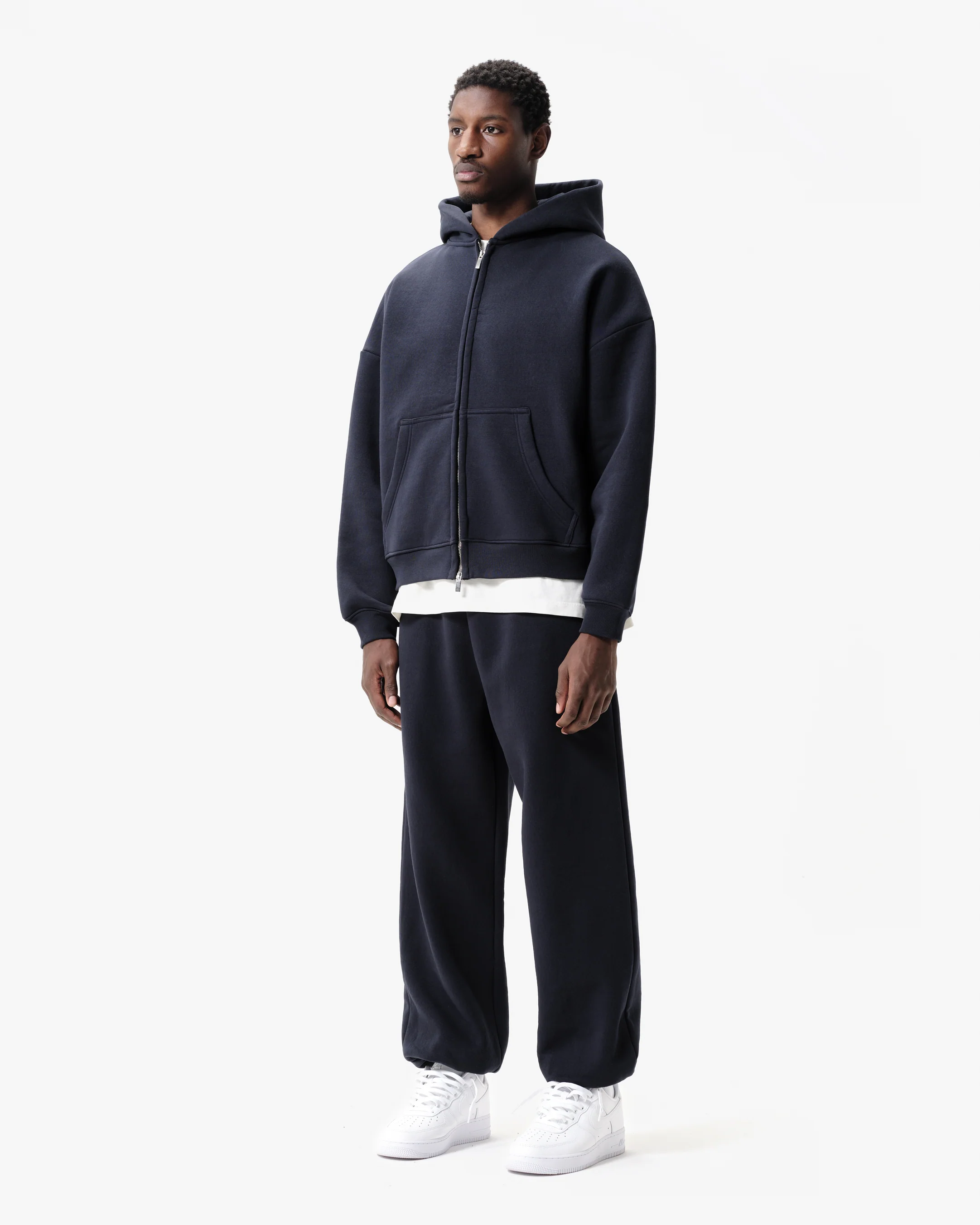 BUBBLE FIT SWEATPANTS - NAVY - Image 5