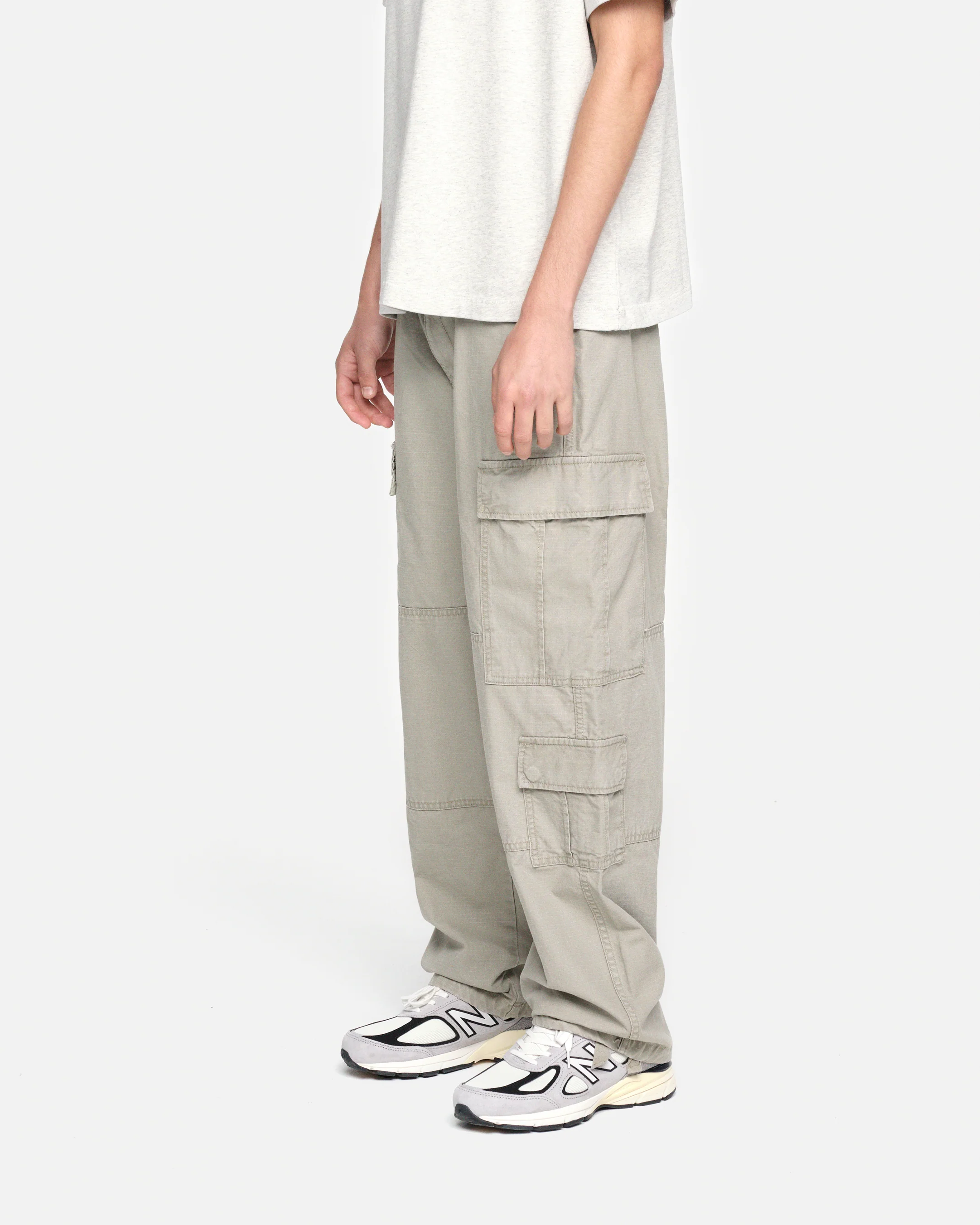 CARGO TROUSER - OLIVE - Image 7