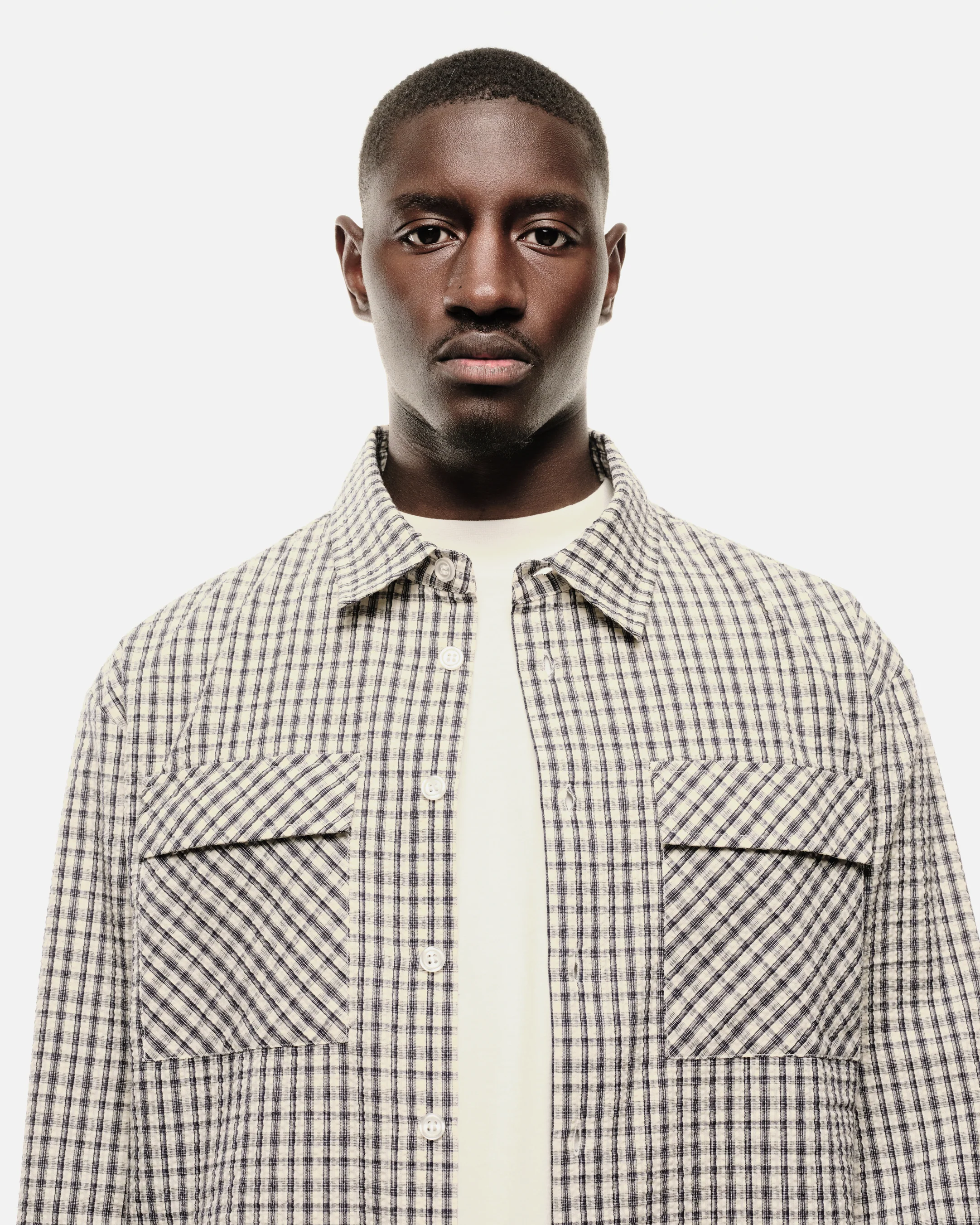 CHECK SHIRT - OXFORD BLUE - Image 5