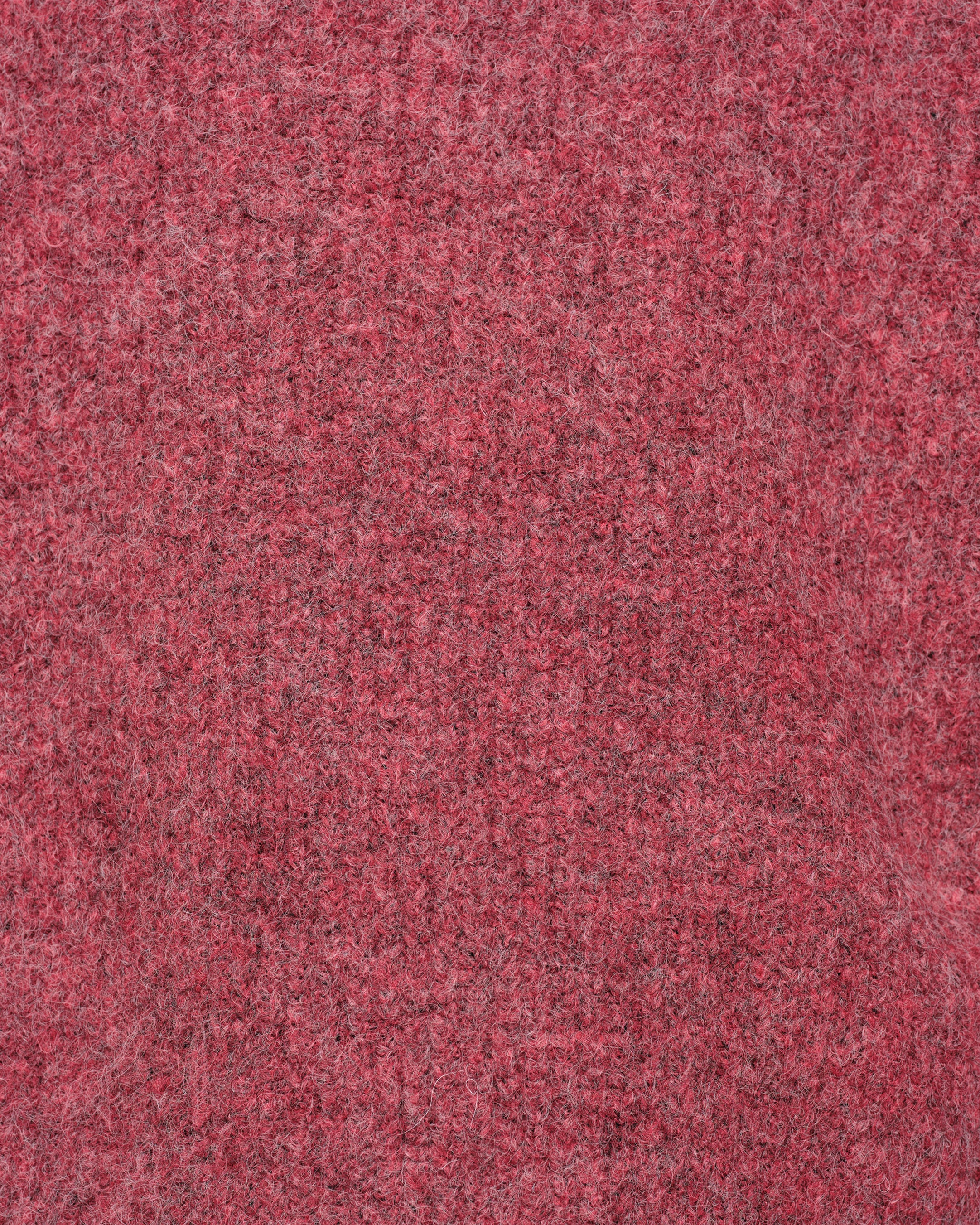 CHUNKY KNIT JUMPER - CHERRY RED - Image 8
