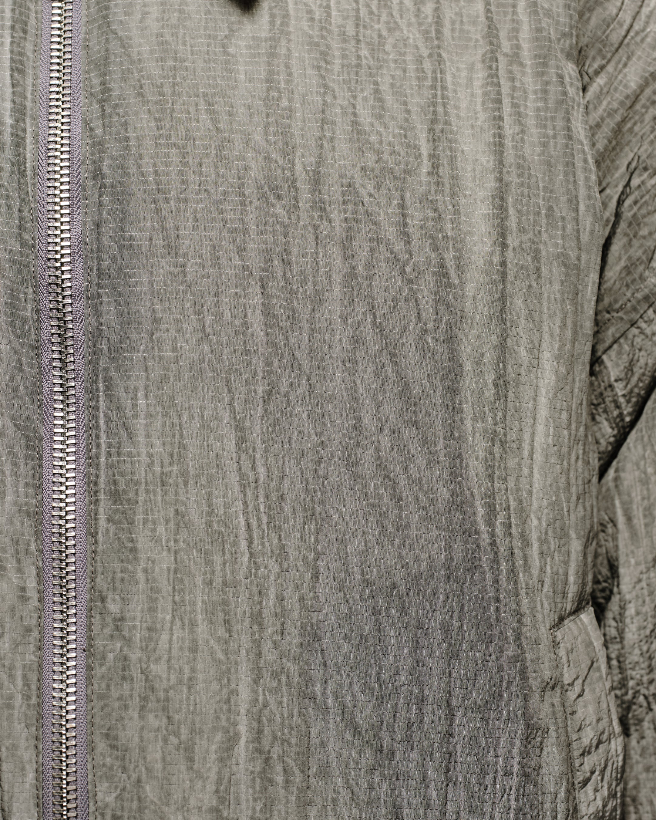 COLD WASH PUFFER SHIRT - VINTAGE GREY - Image 8