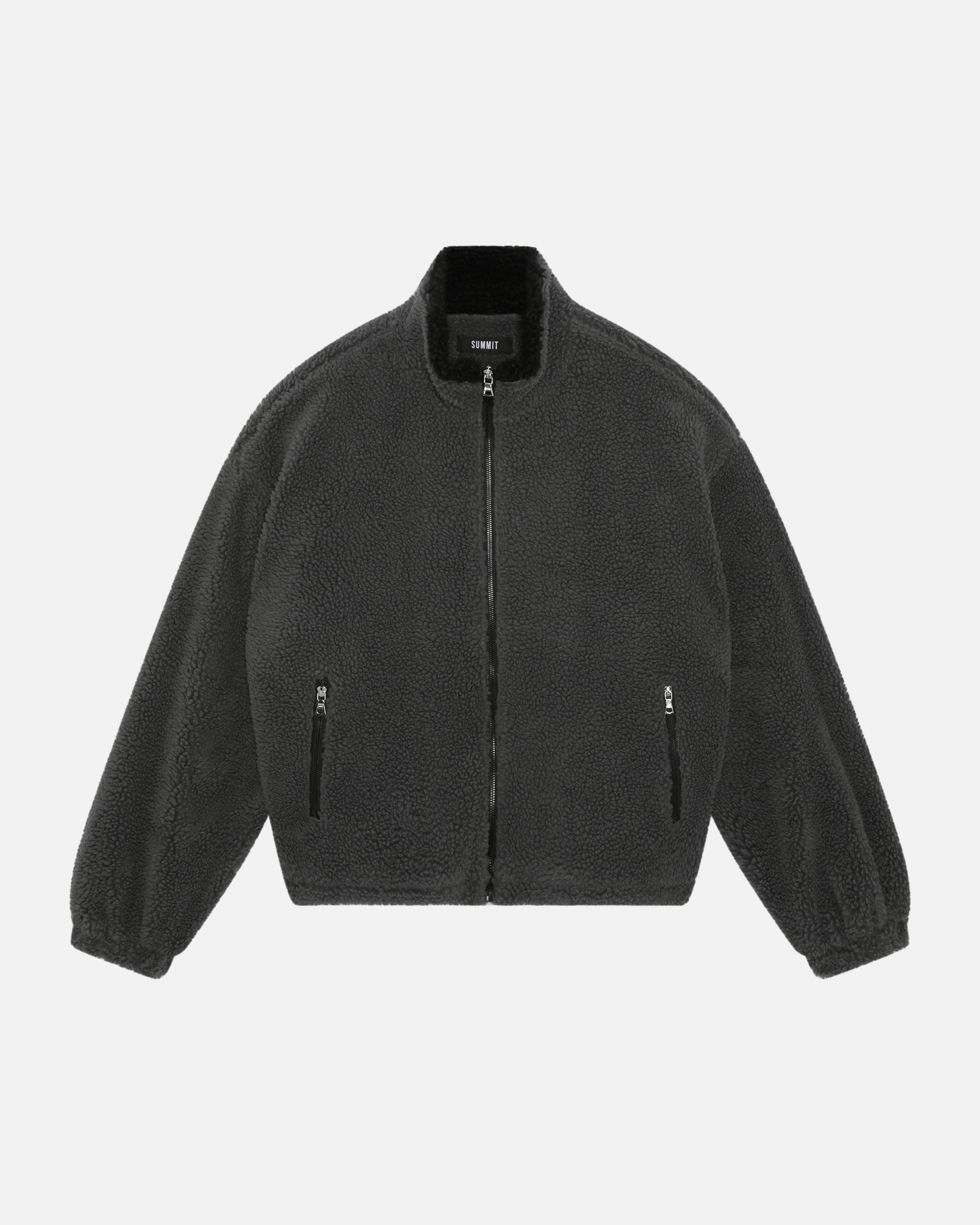FLEECE JACKET - GREY