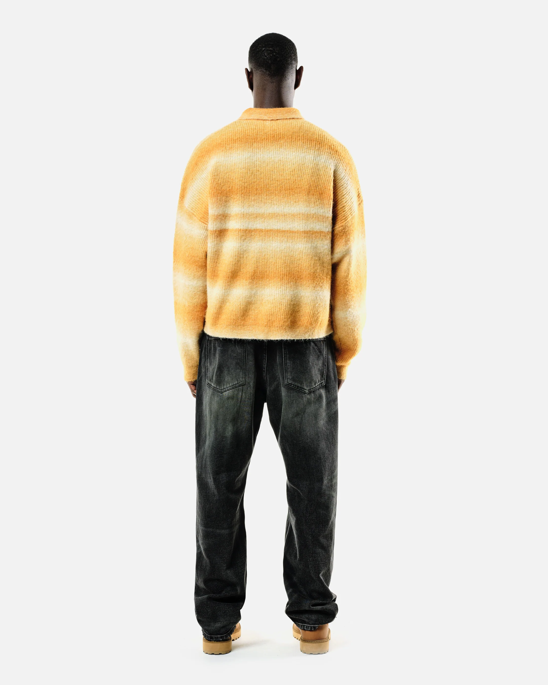 ALPACA POLO - YELLOW STRIPE - Image 5