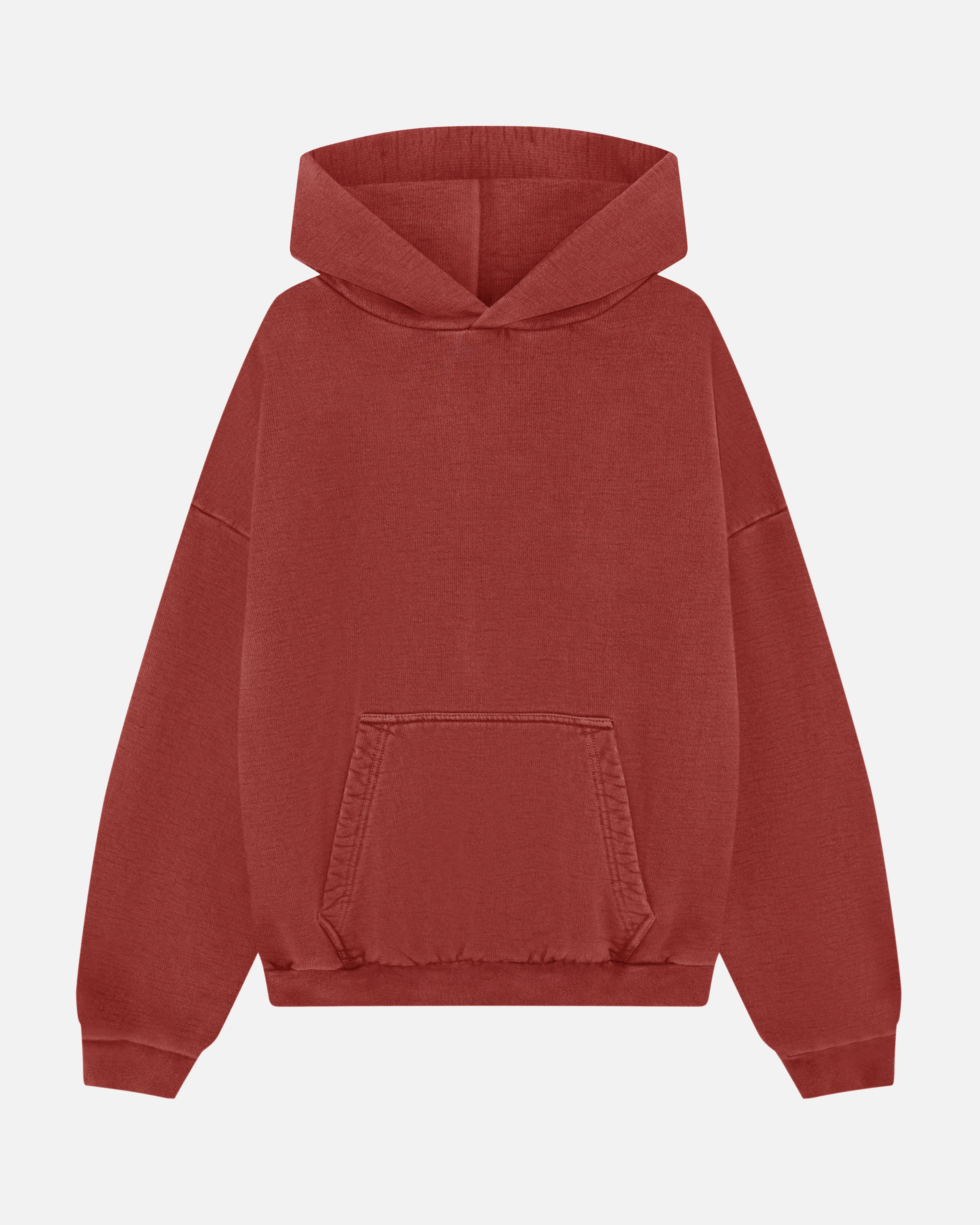 HEAVYWEIGHT HOODIE - VINTAGE RED