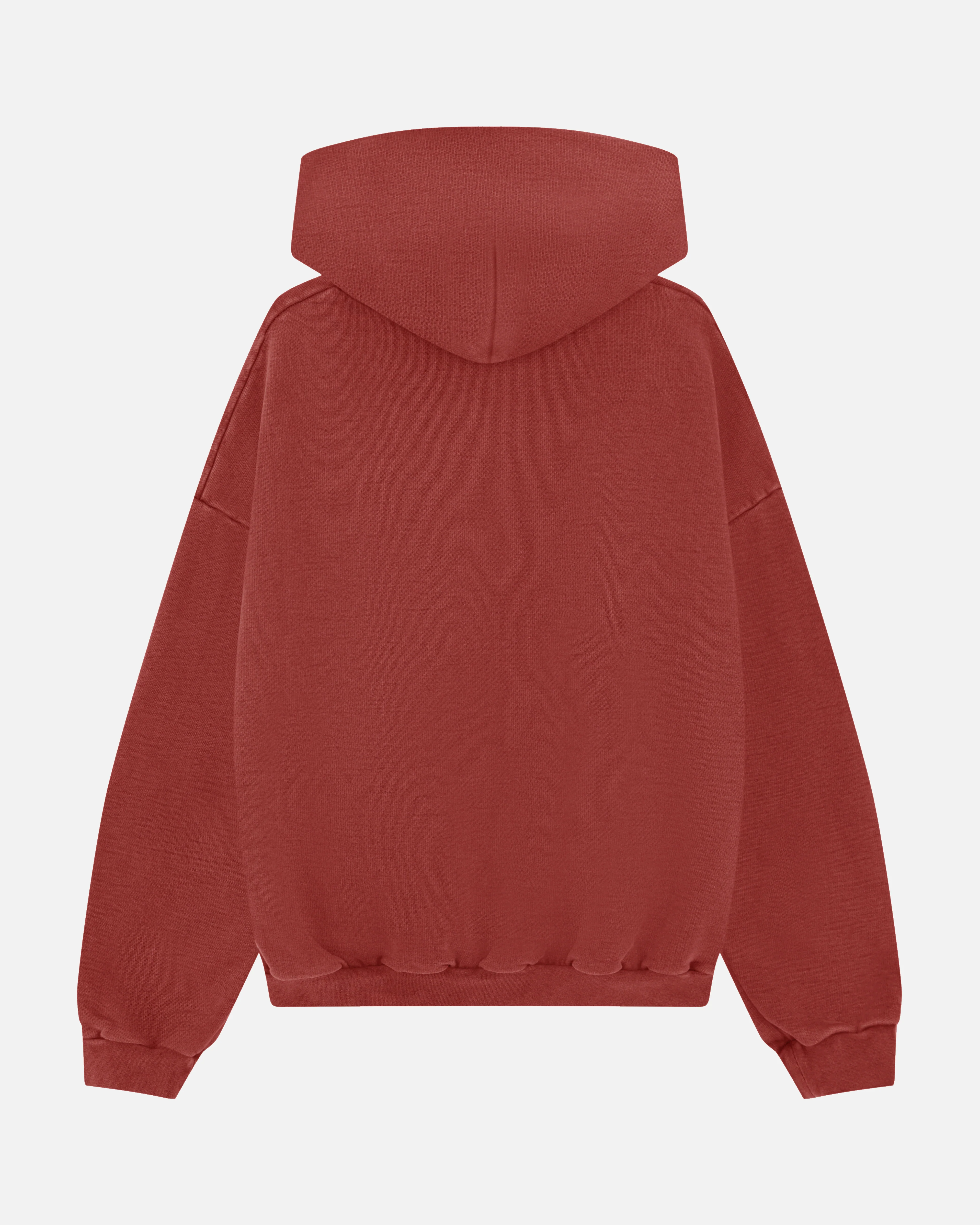 HEAVYWEIGHT HOODIE - VINTAGE RED - Image 2