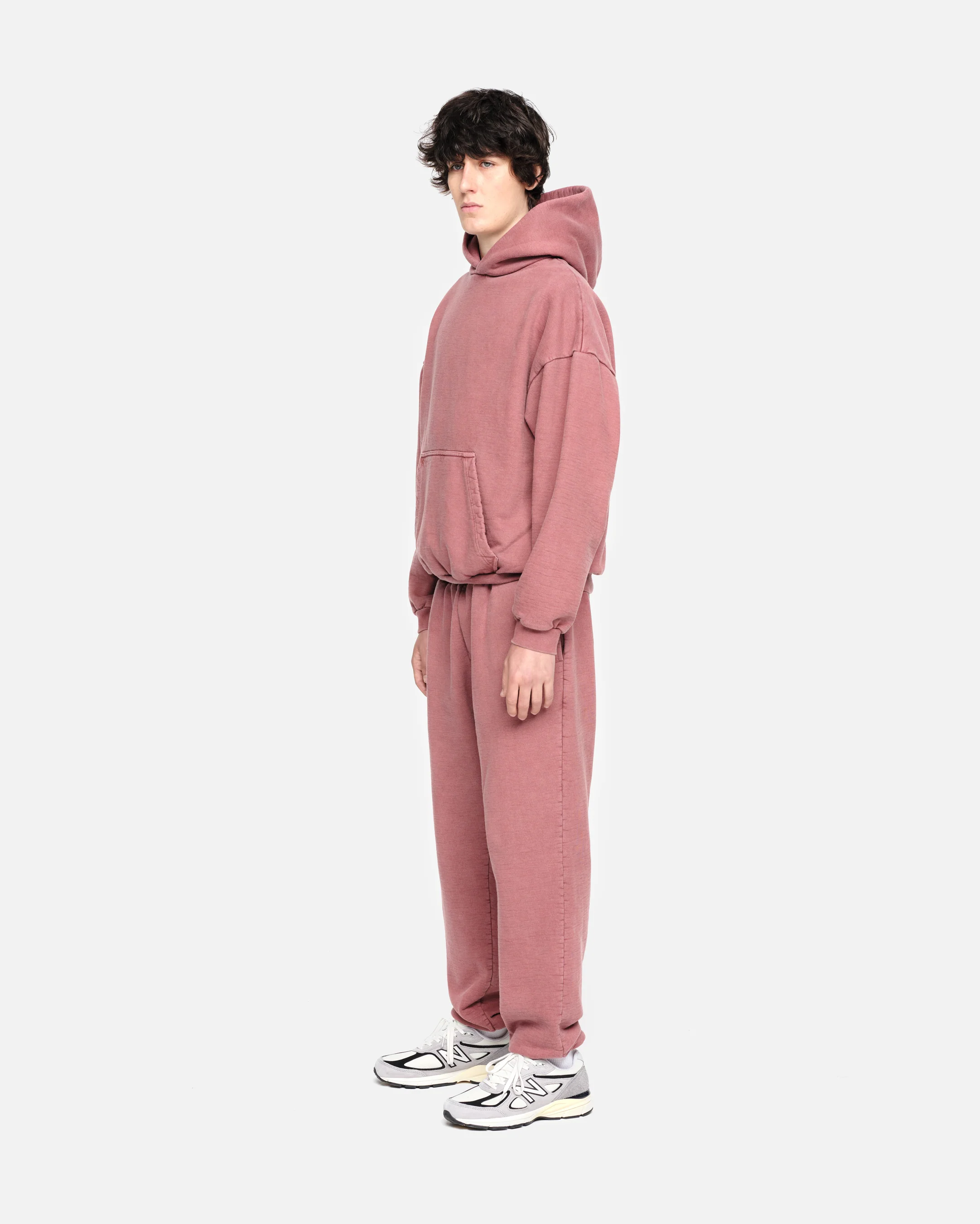 HEAVYWEIGHT HOODIE - VINTAGE RED - Image 4