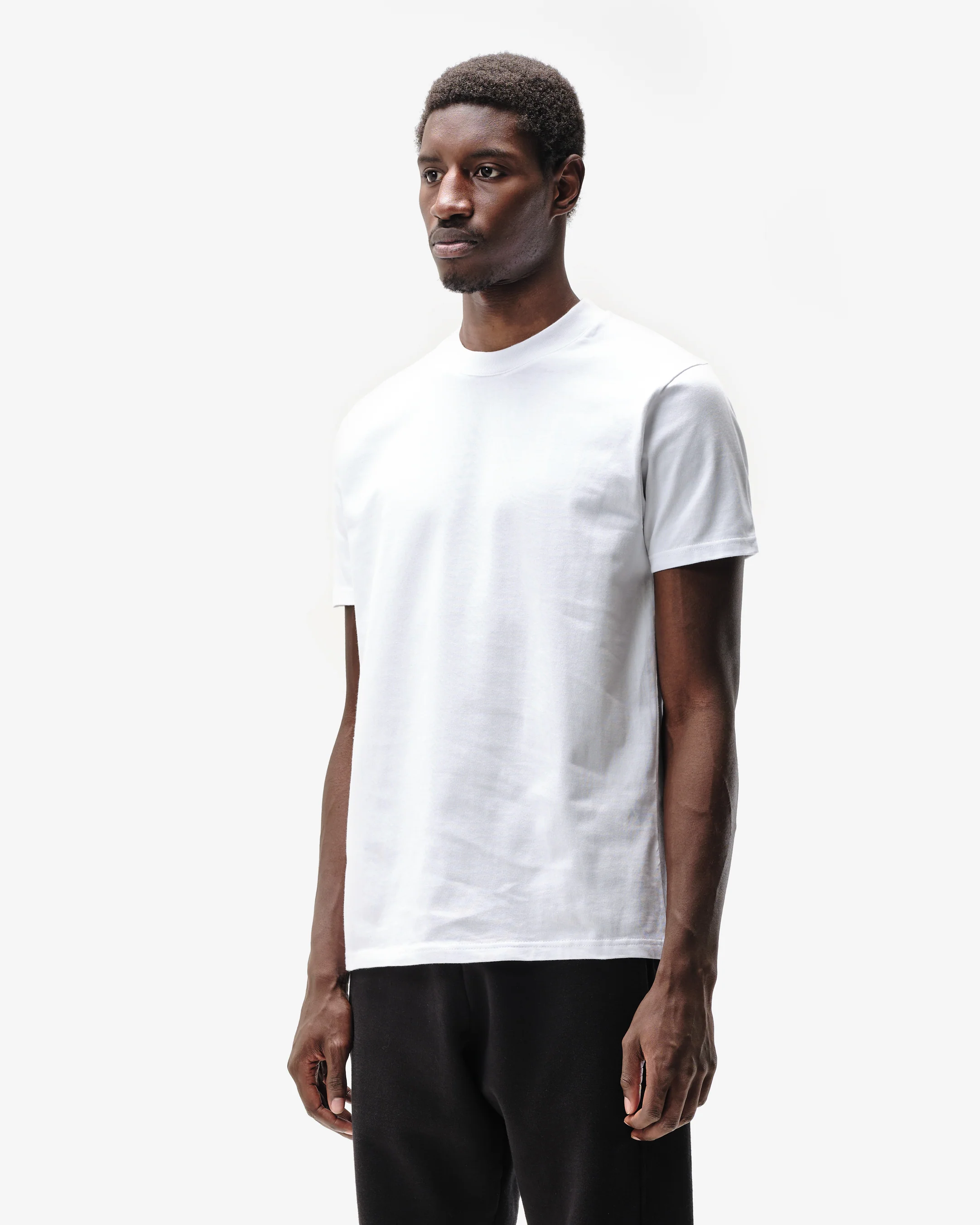 HEAVYWEIGHT SLIM FIT T-SHIRT - WHITE - Image 3