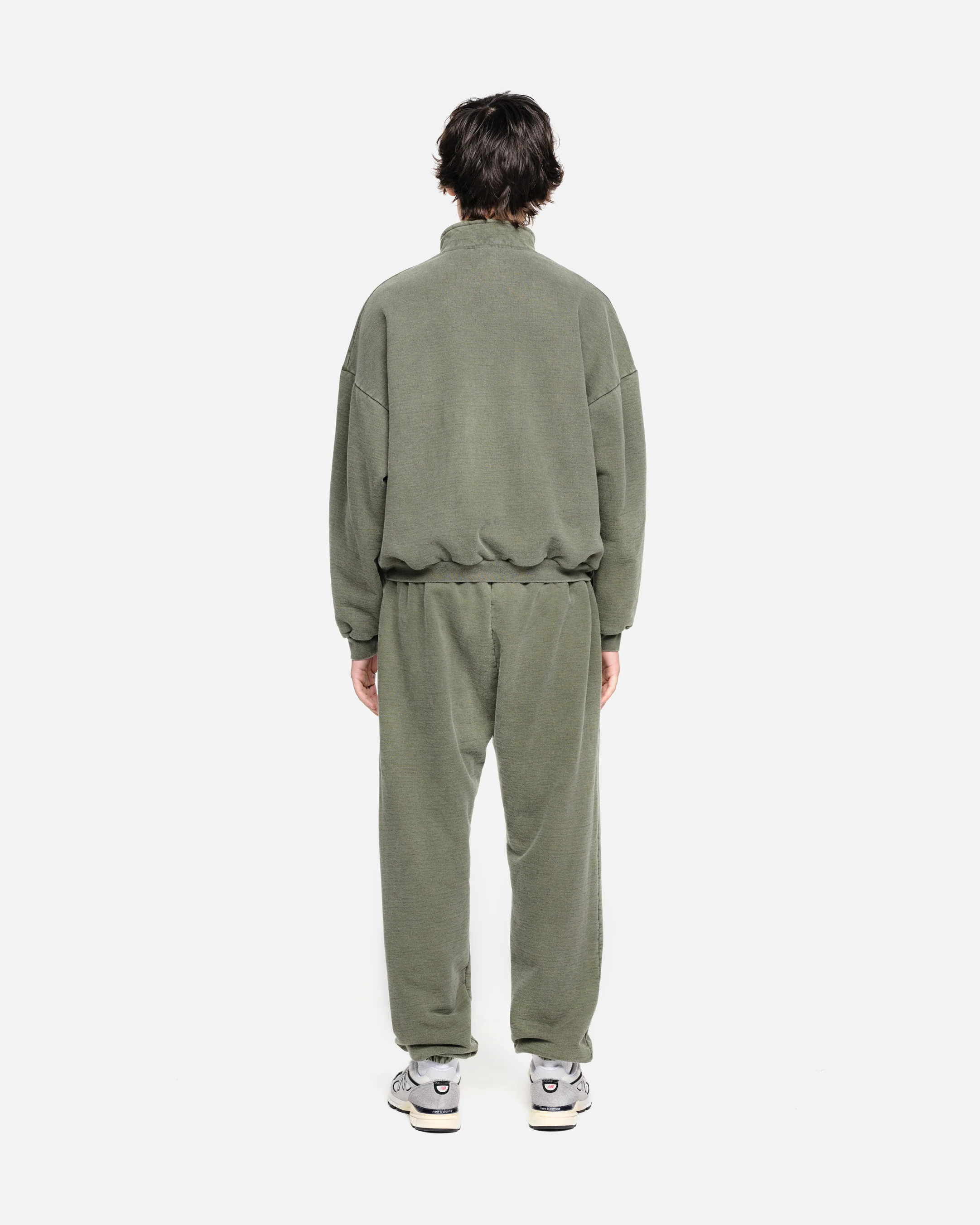 HEAVYWEIGHT TRACK TOP - VINTAGE OLIVE - Image 5
