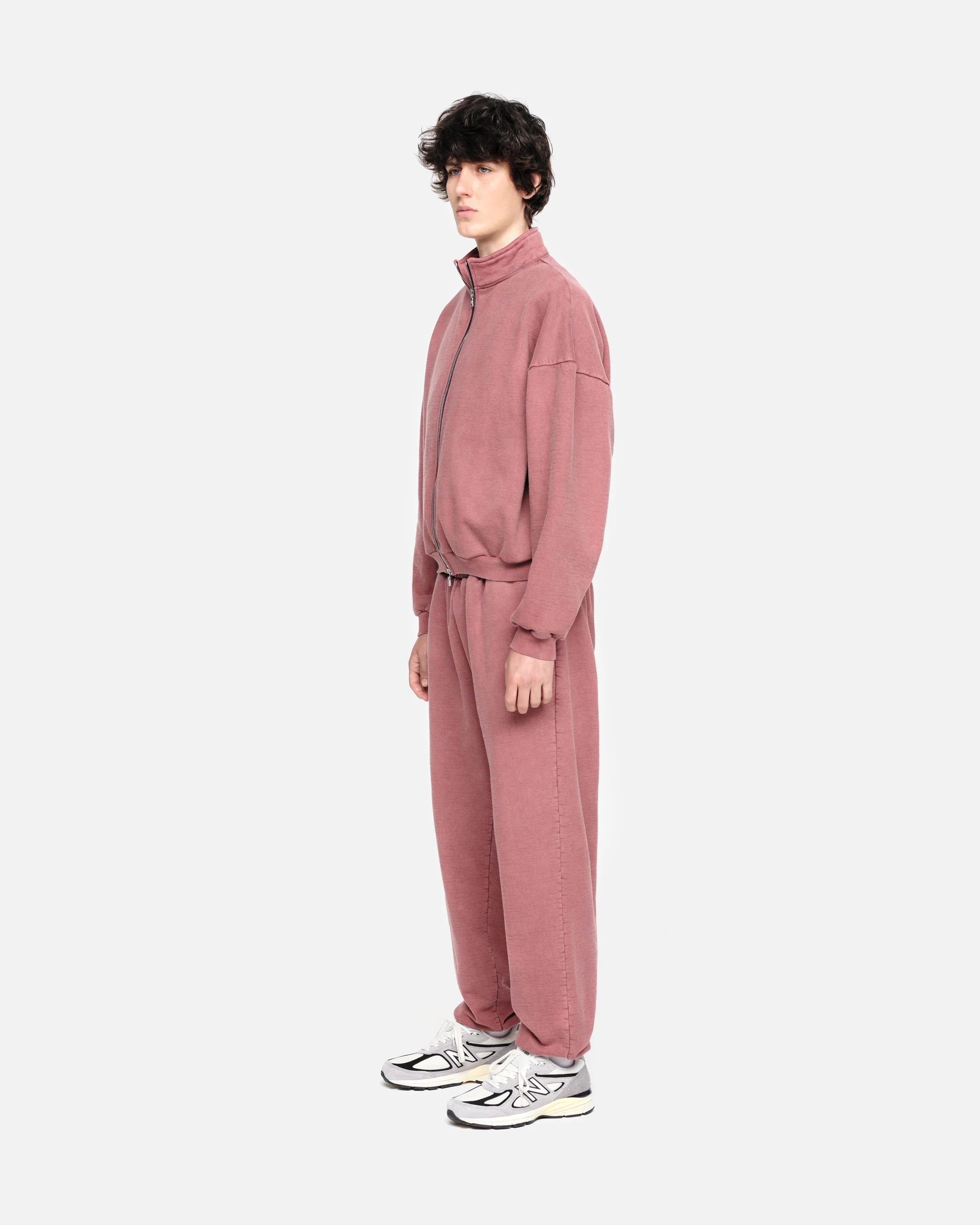 HEAVYWEIGHT TRACK TOP - VINTAGE RED - Image 3