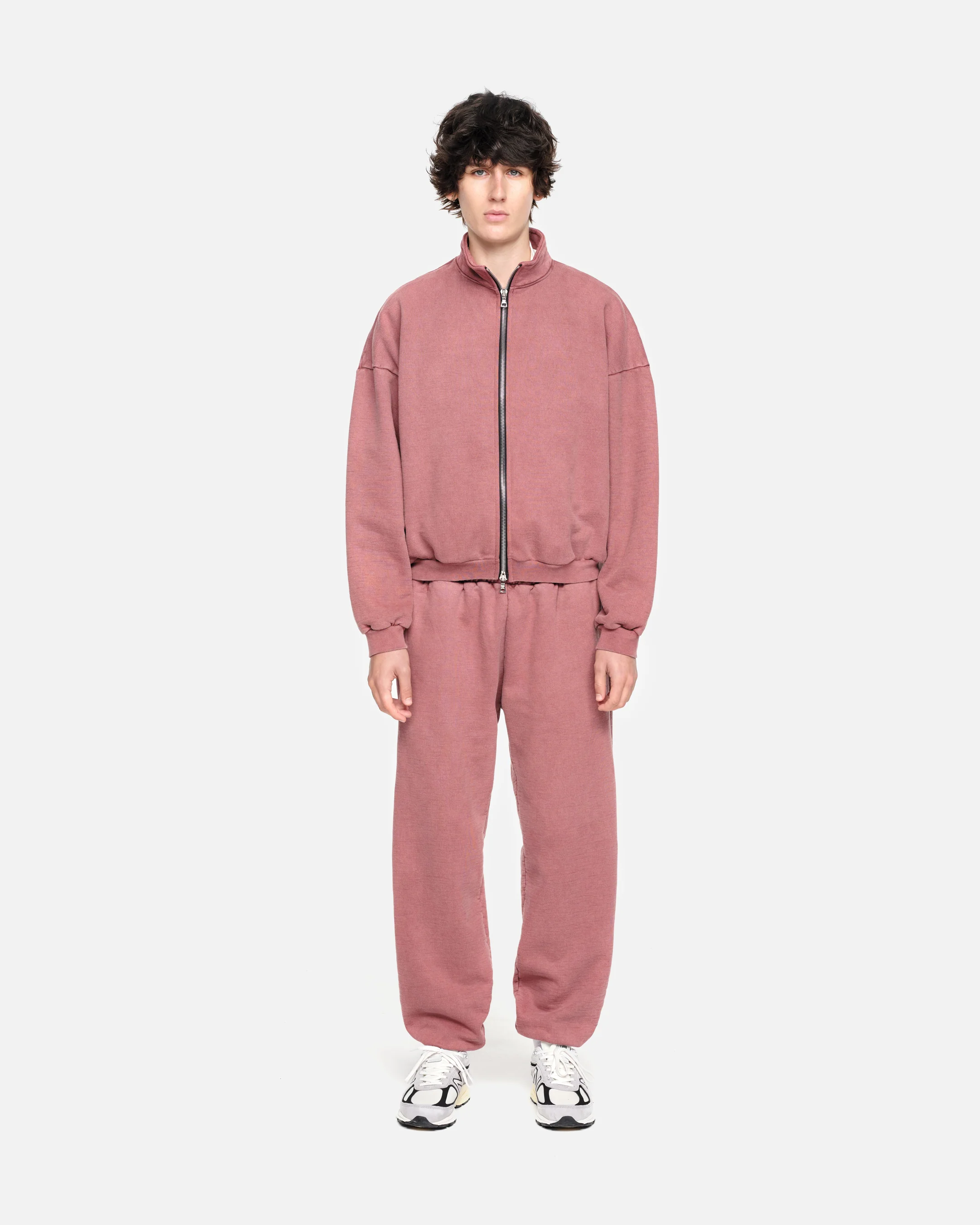 HEAVYWEIGHT TRACK TOP - VINTAGE RED - Image 4