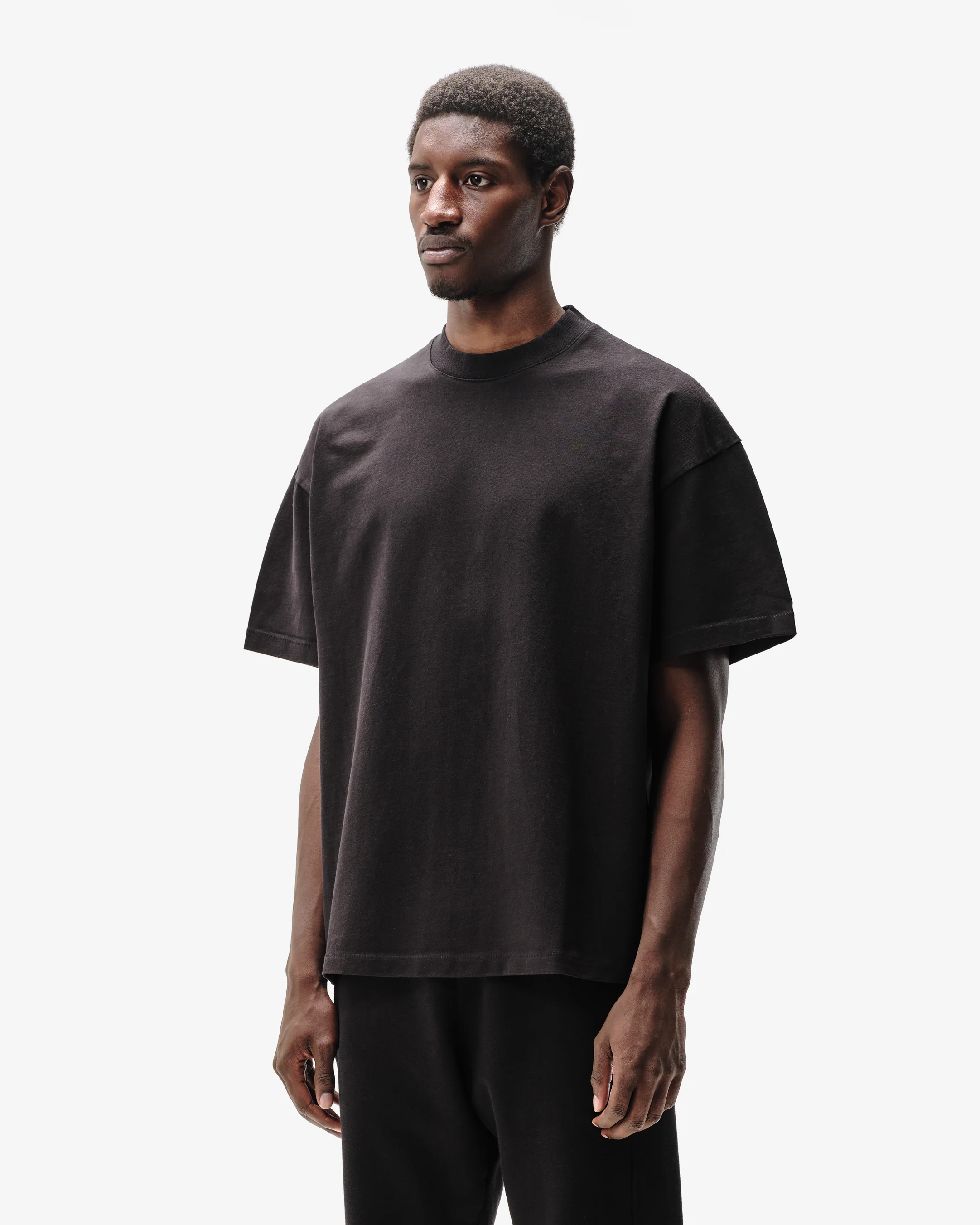 HEAVYWEIGHT VINTAGE T-SHIRT - BLACK - Image 4