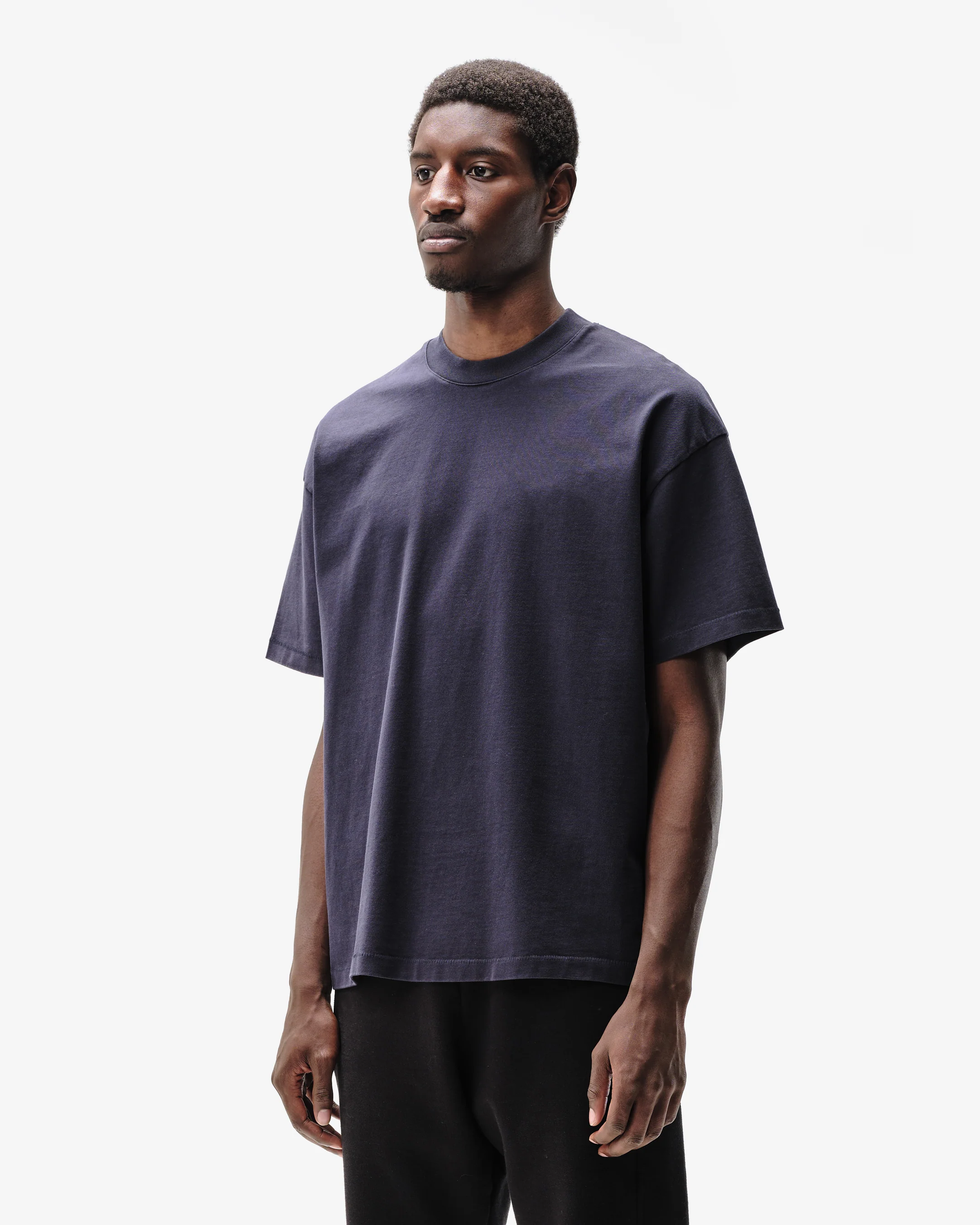 HEAVYWEIGHT VINTAGE T-SHIRT - NAVY - Image 4