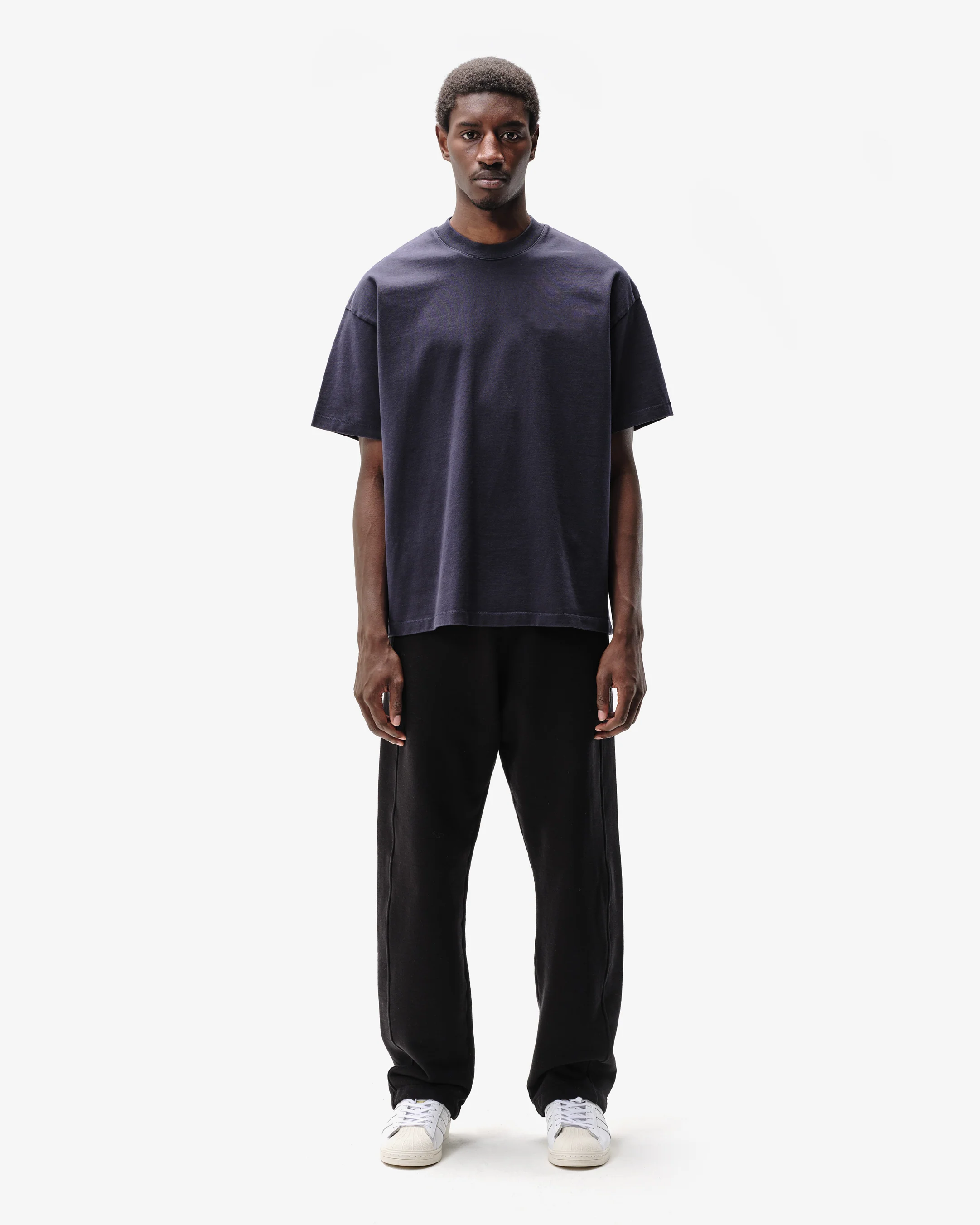 HEAVYWEIGHT VINTAGE T-SHIRT - NAVY - Image 5