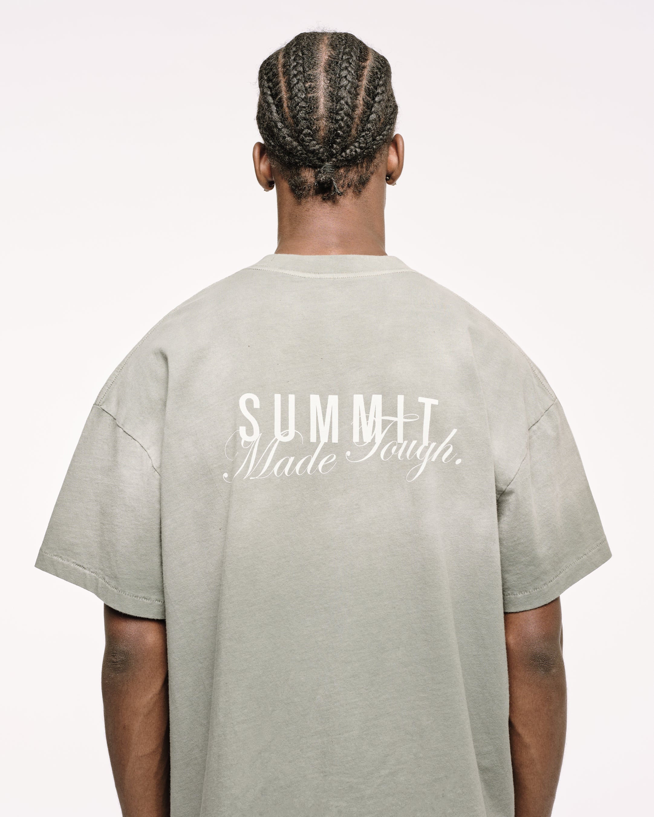 MADE TOUGH POCKET T-SHIRT - SUN FADE GREY - Image 6