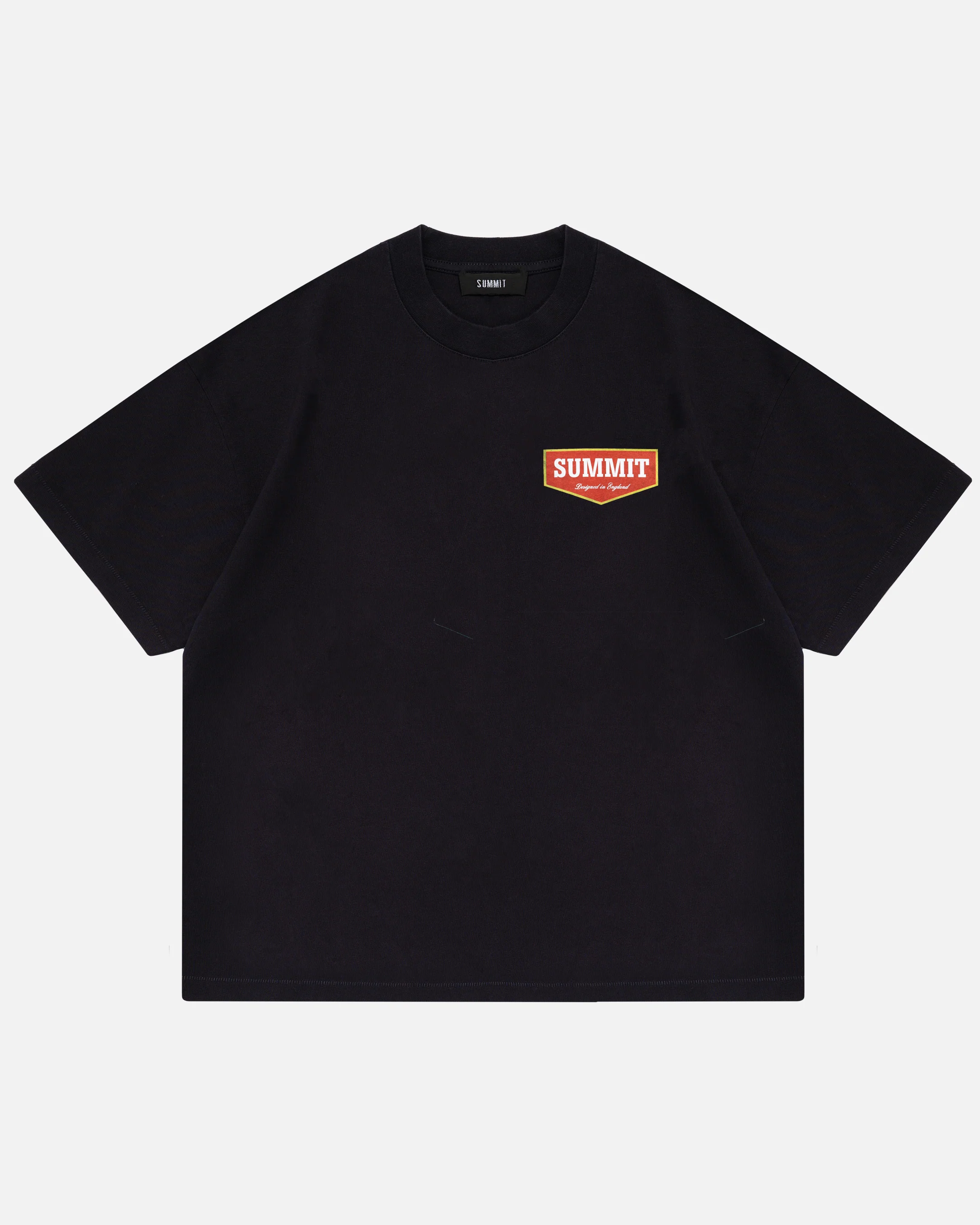 PATCH LOGO T-SHIRT - BLACK - Image 2