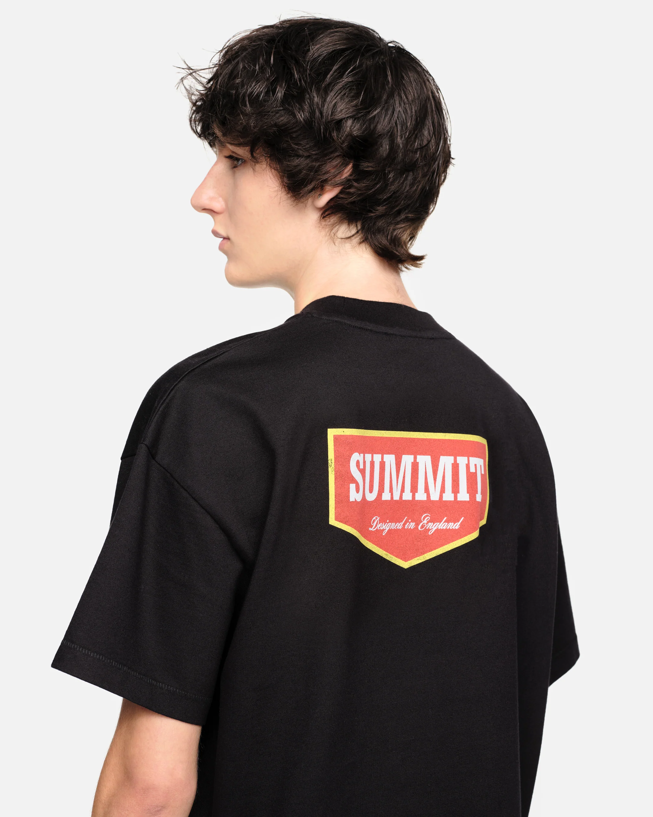 PATCH LOGO T-SHIRT - BLACK - Image 7