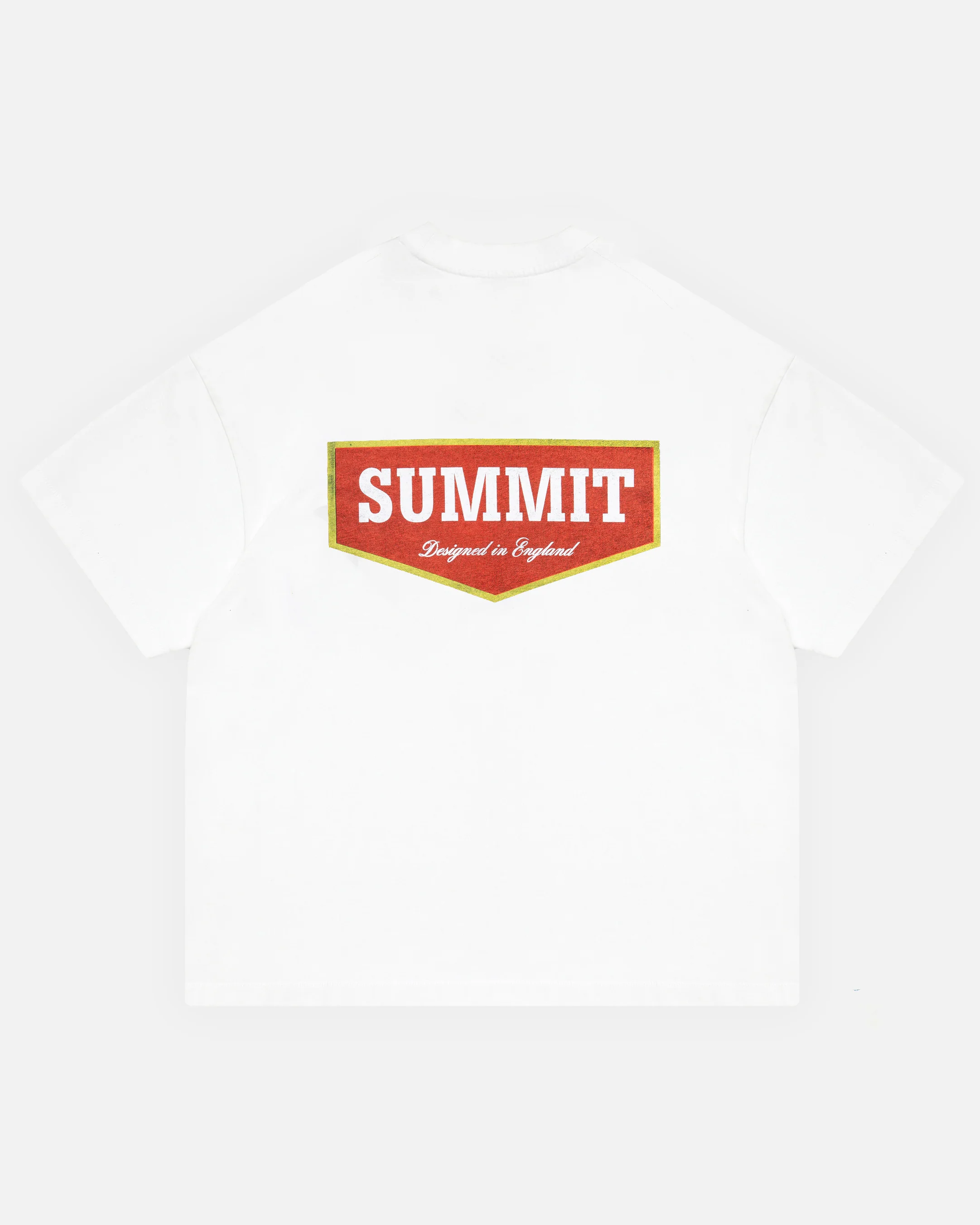 PATCH LOGO T-SHIRT - OFF WHITE