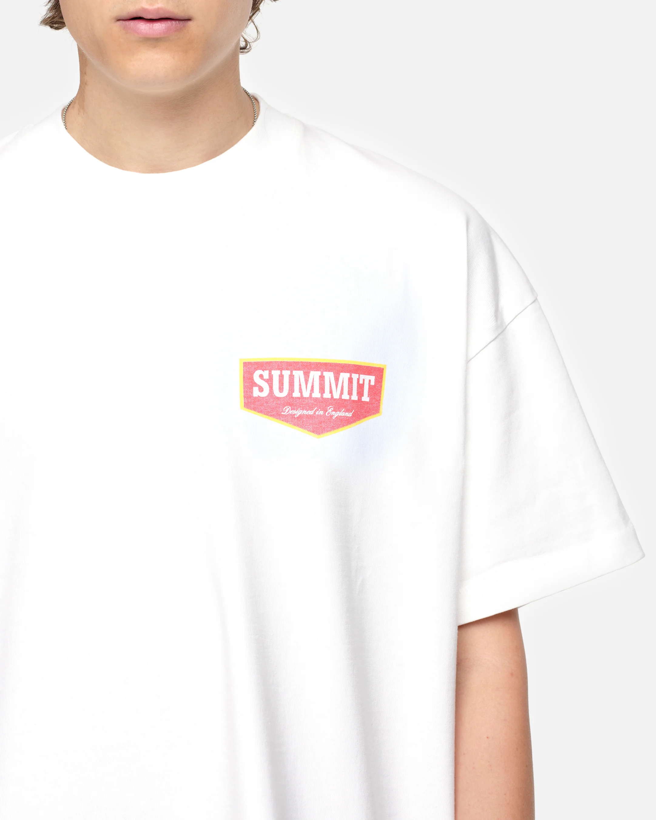 PATCH LOGO T-SHIRT - OFF WHITE - Image 6
