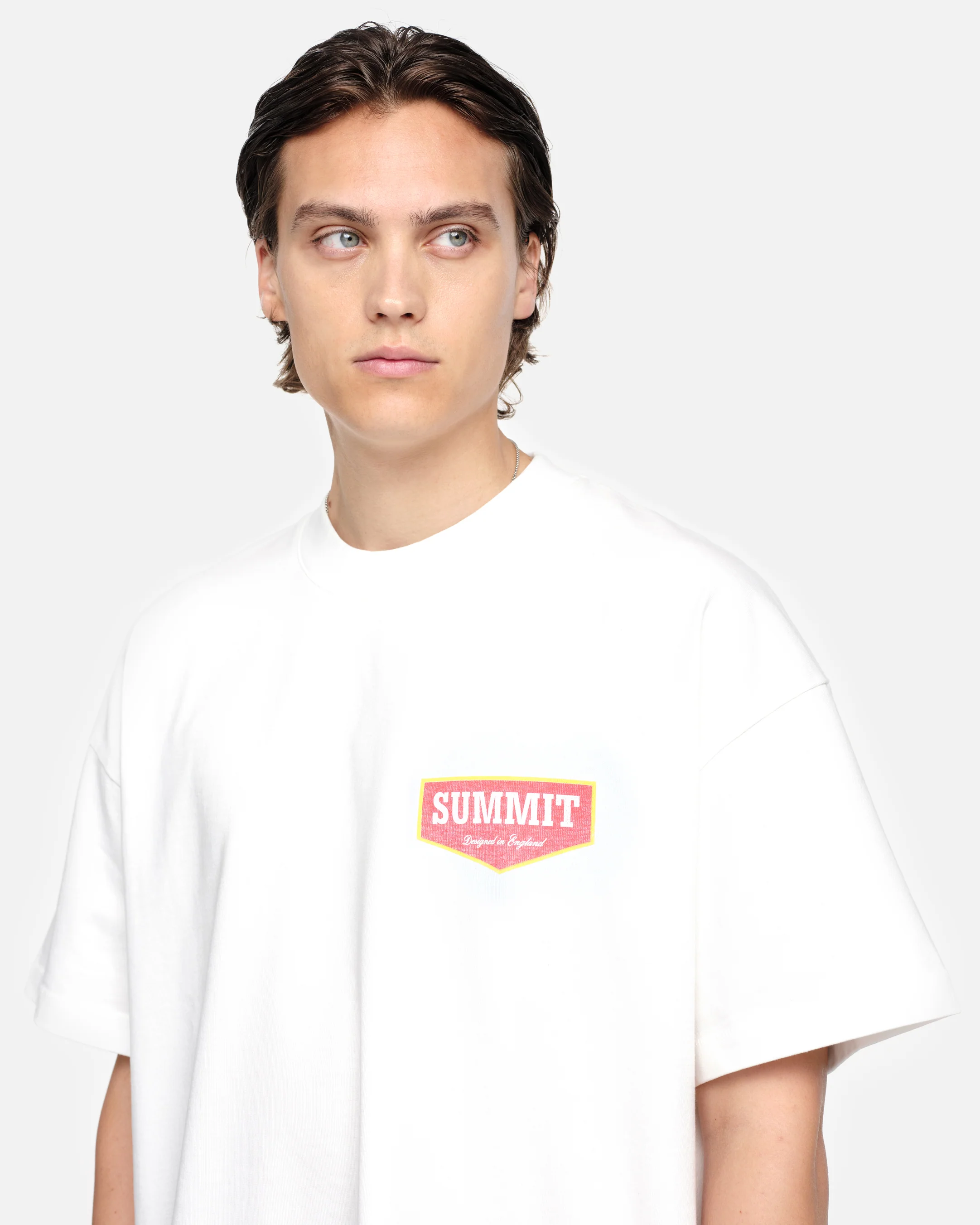 PATCH LOGO T-SHIRT - OFF WHITE - Image 7