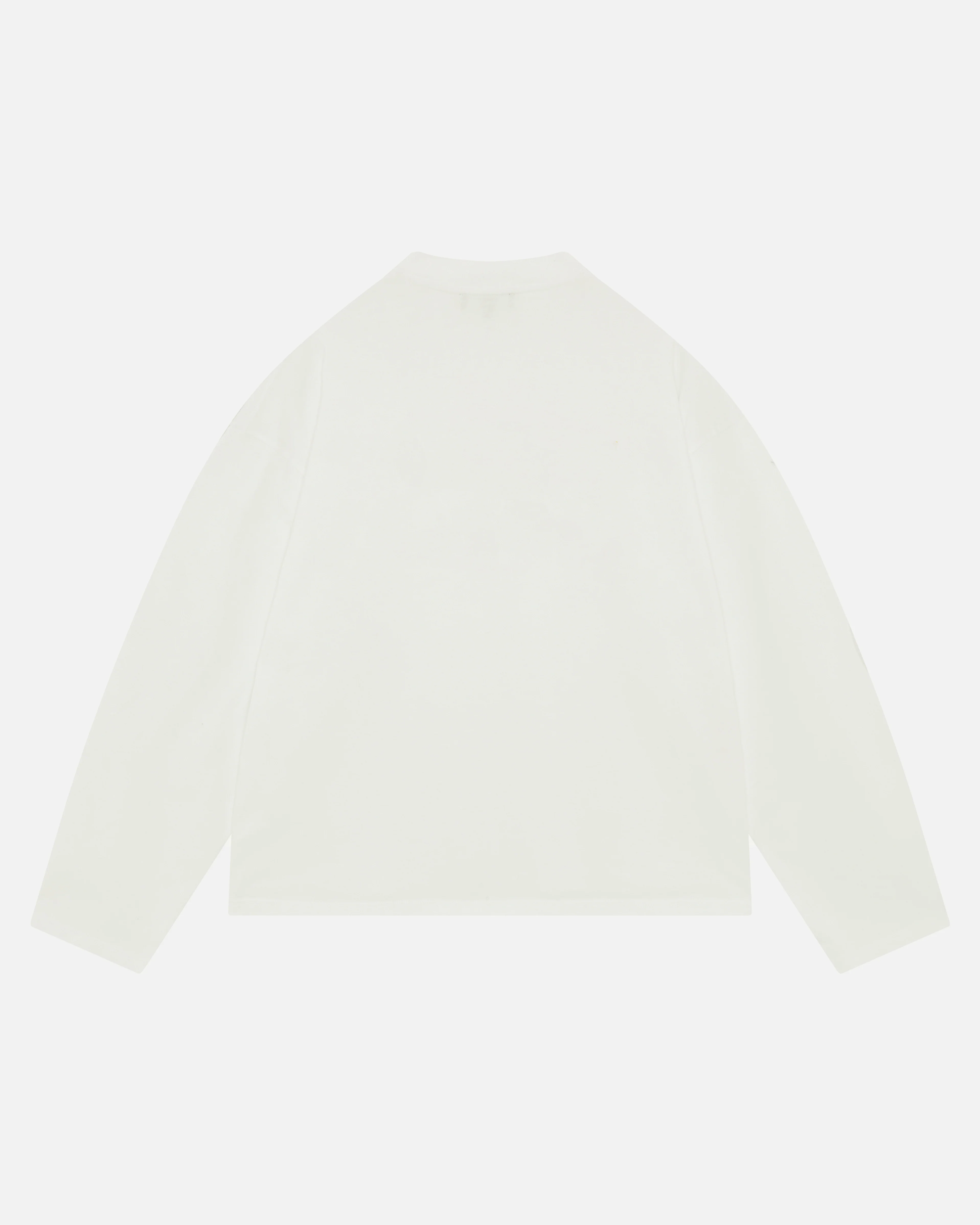 QUALITY GOODS LONG SLEEVE T-SHIRT - VINTAGE WHITE - Image 2