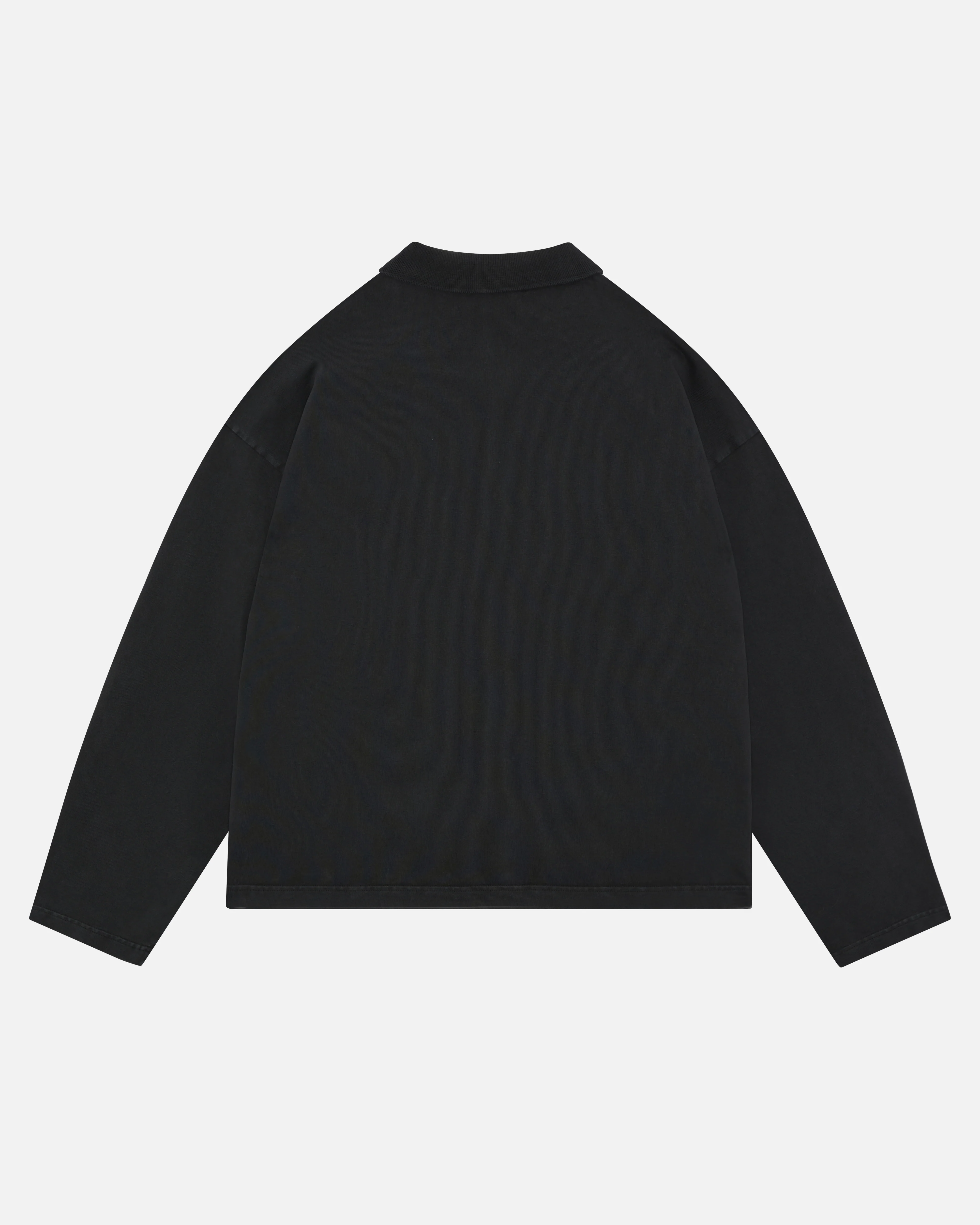 QUALITY GOODS POLO - VINTAGE BLACK - Image 2
