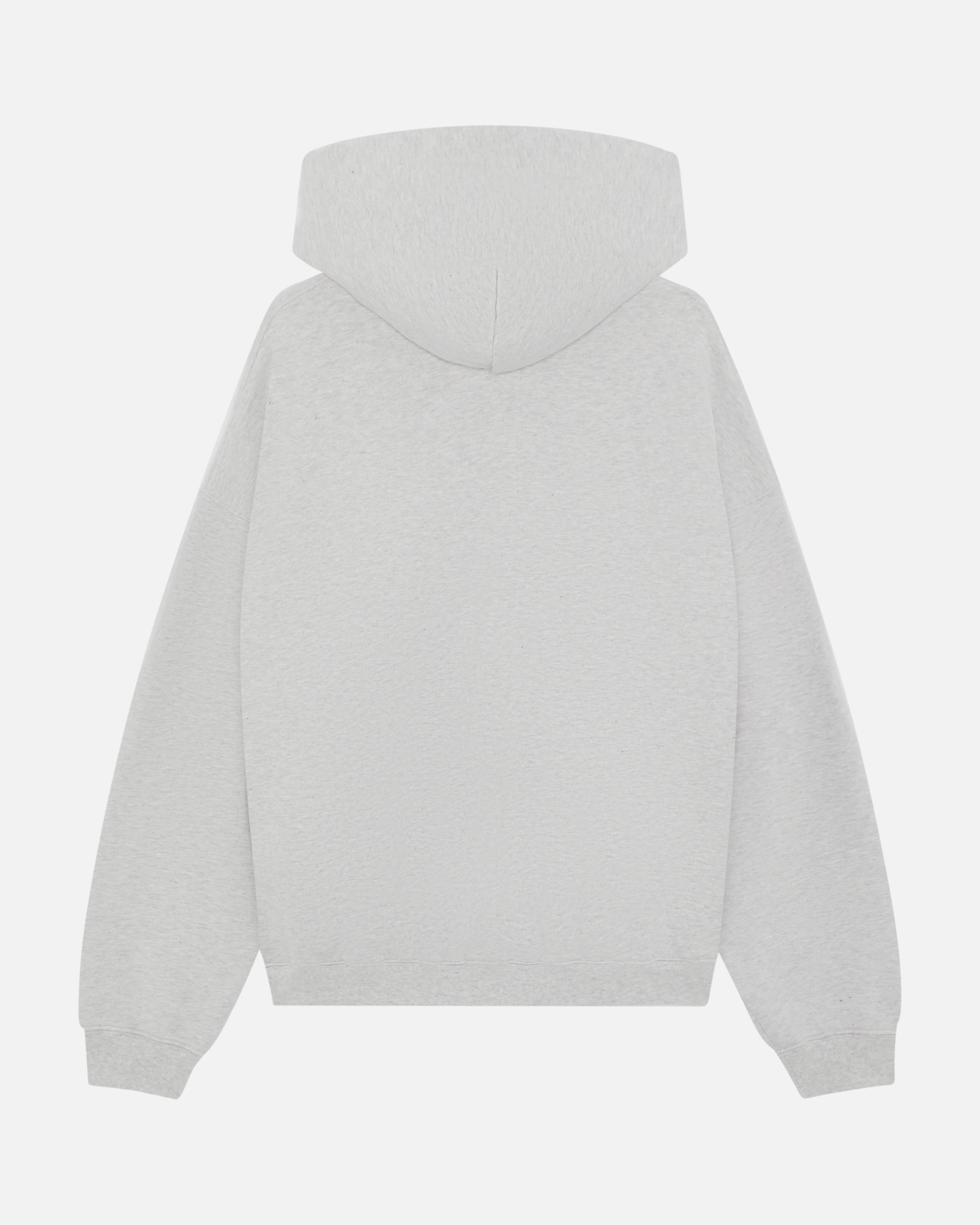 QUALITY GOODS ZIP HOODIE - MARL GREY - Image 2