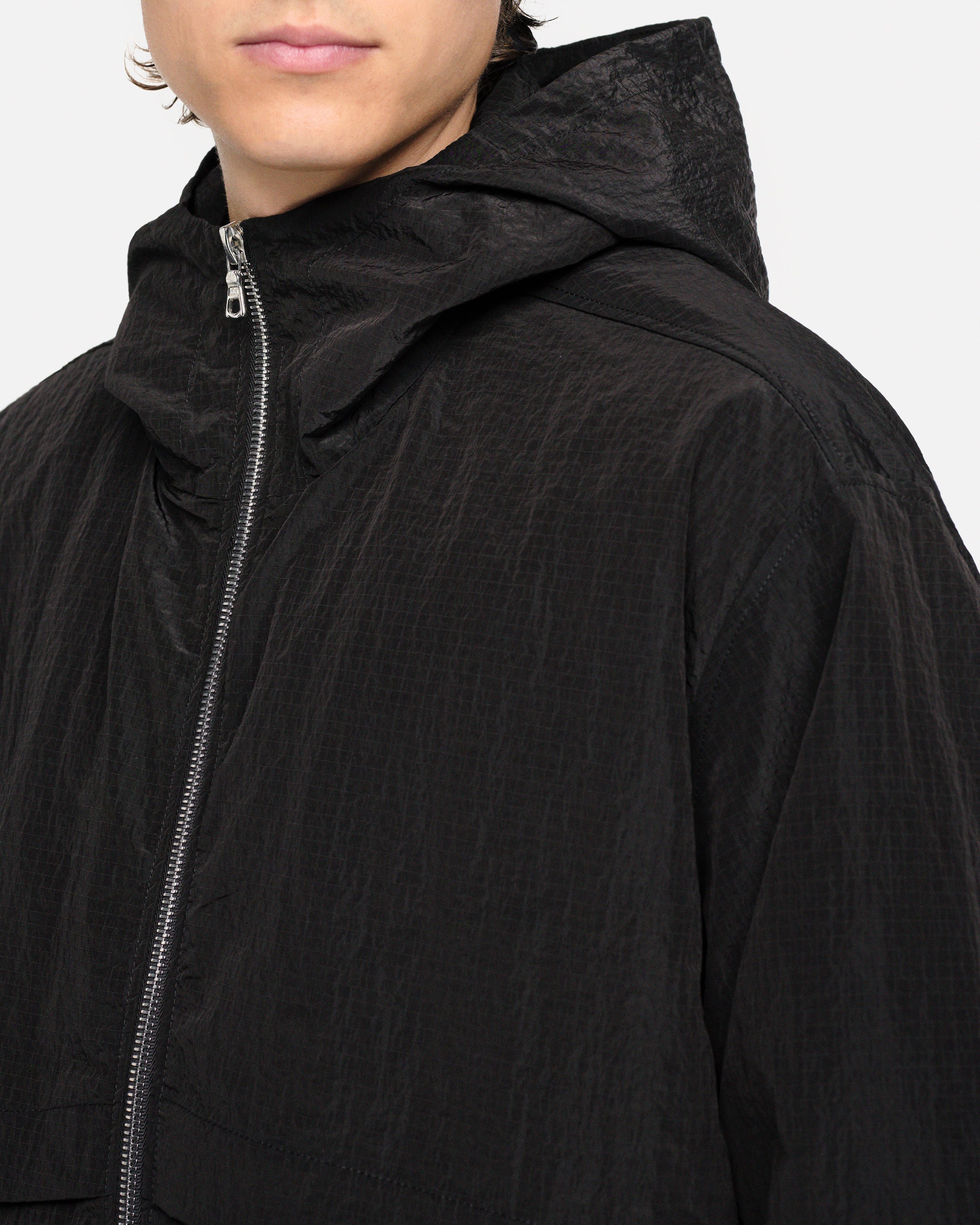 RIPSTOP WINDBREAKER - BLACK - Image 11