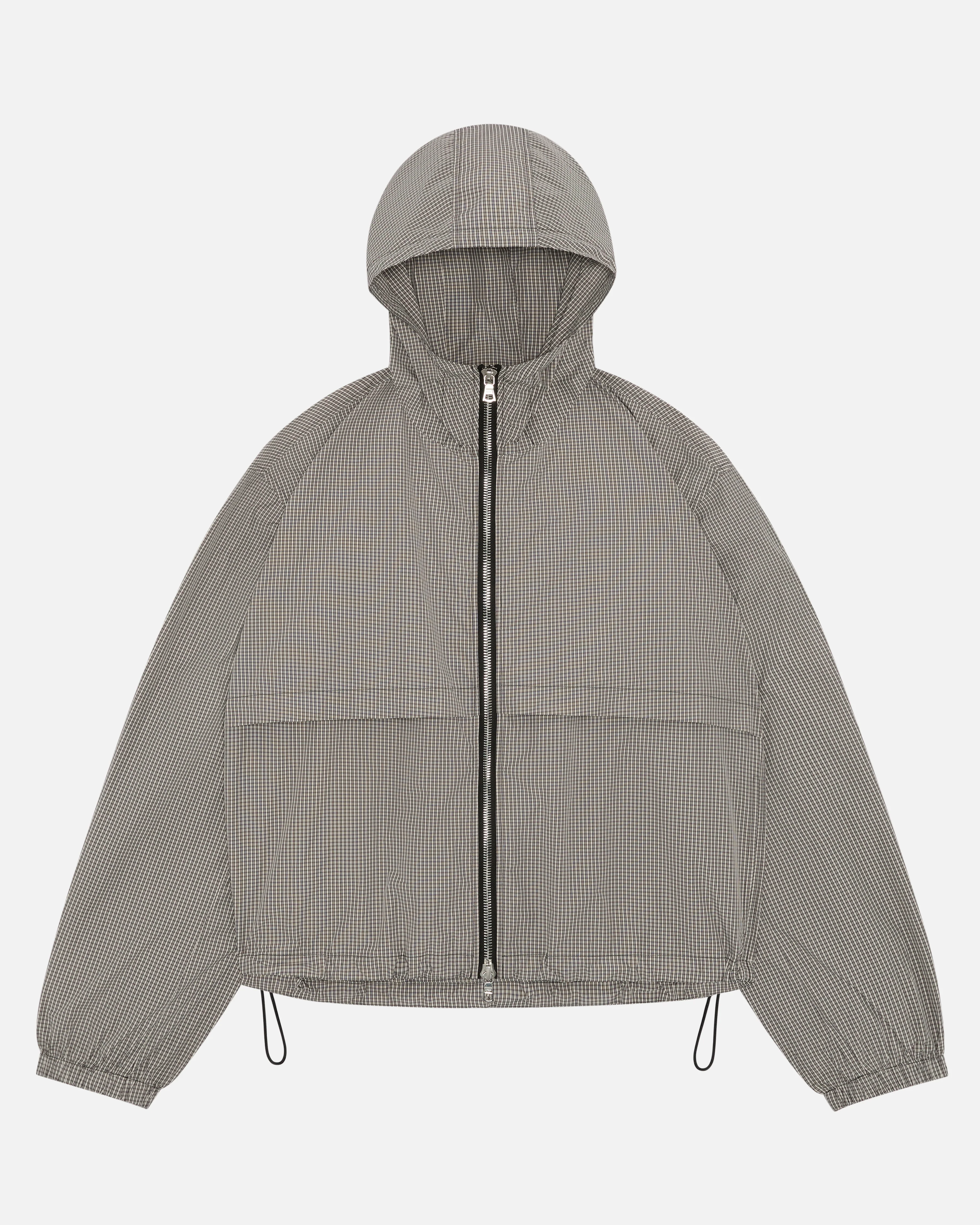 RIPSTOP WINDBREAKER - BLACK CHECK