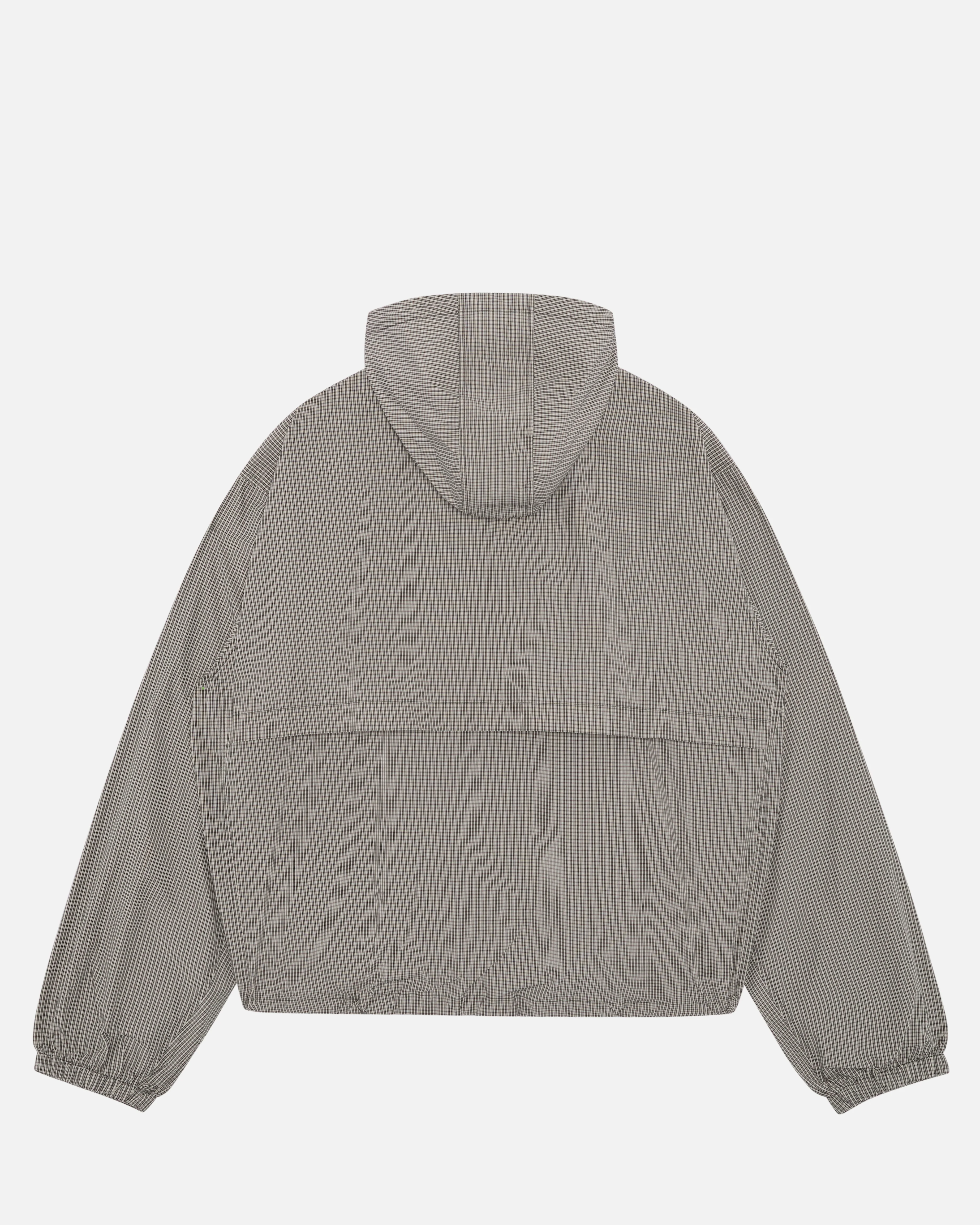 RIPSTOP WINDBREAKER - BLACK CHECK - Image 2