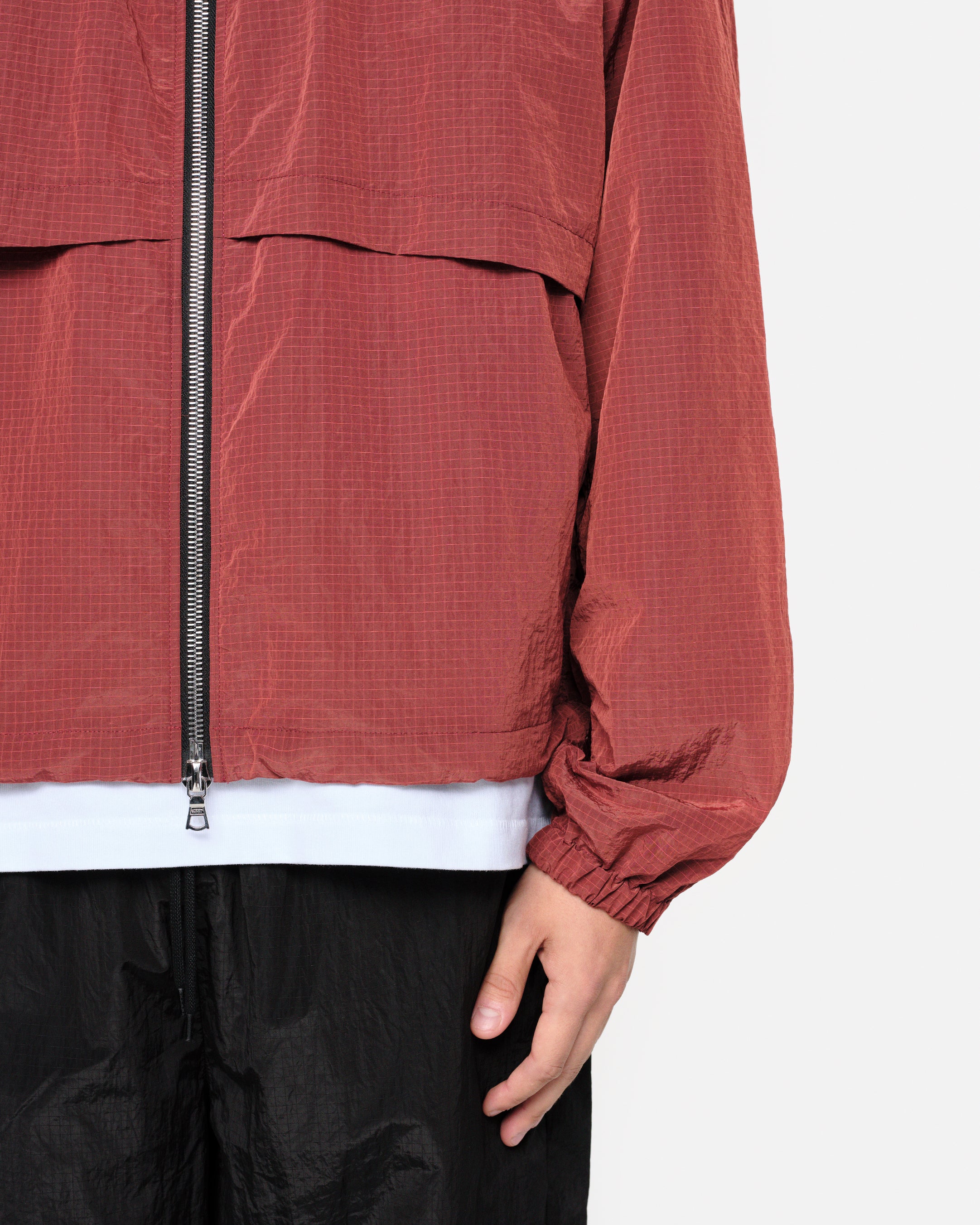 RIPSTOP WINDBREAKER - DARK RED - Image 11