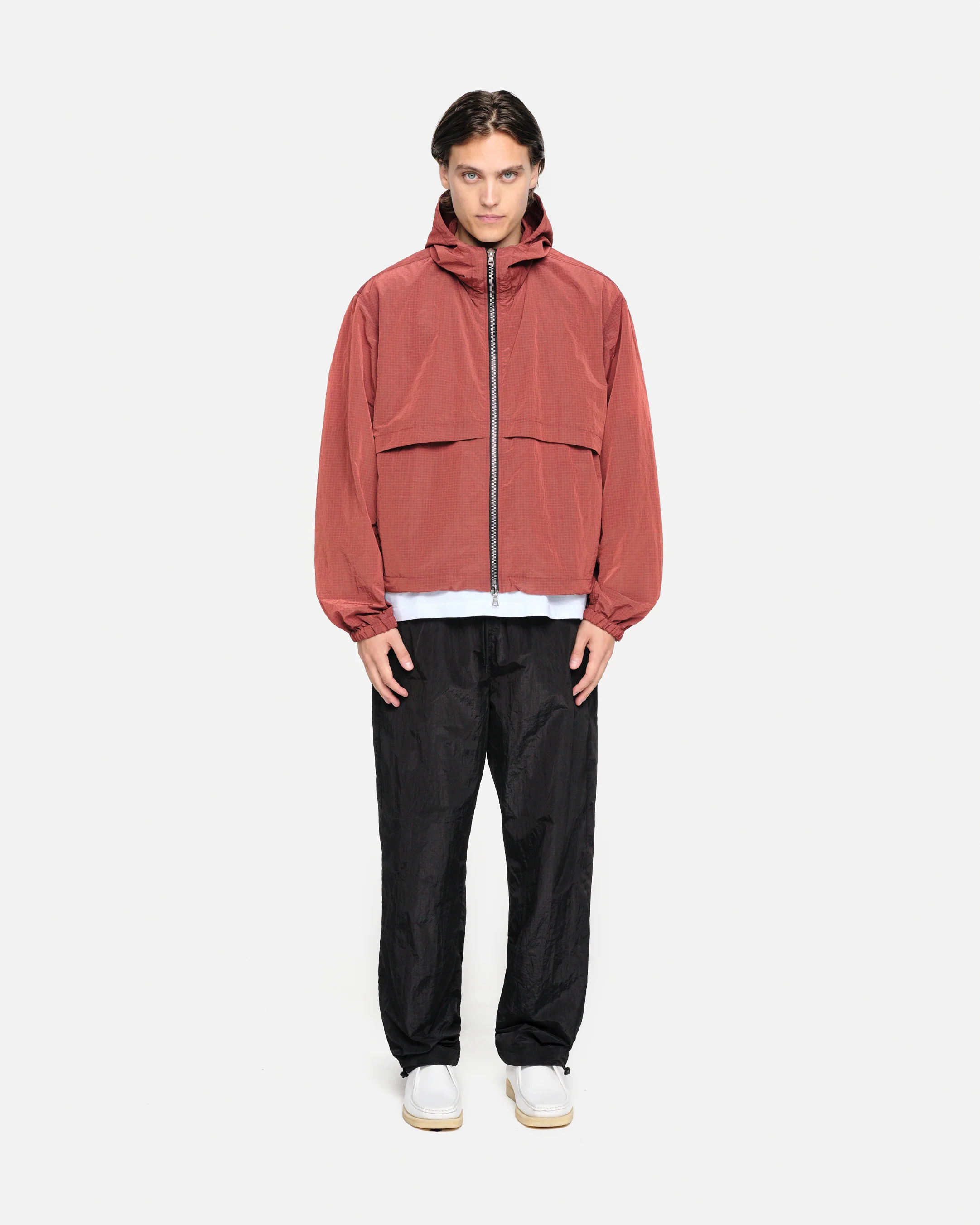 RIPSTOP WINDBREAKER - DARK RED - Image 3