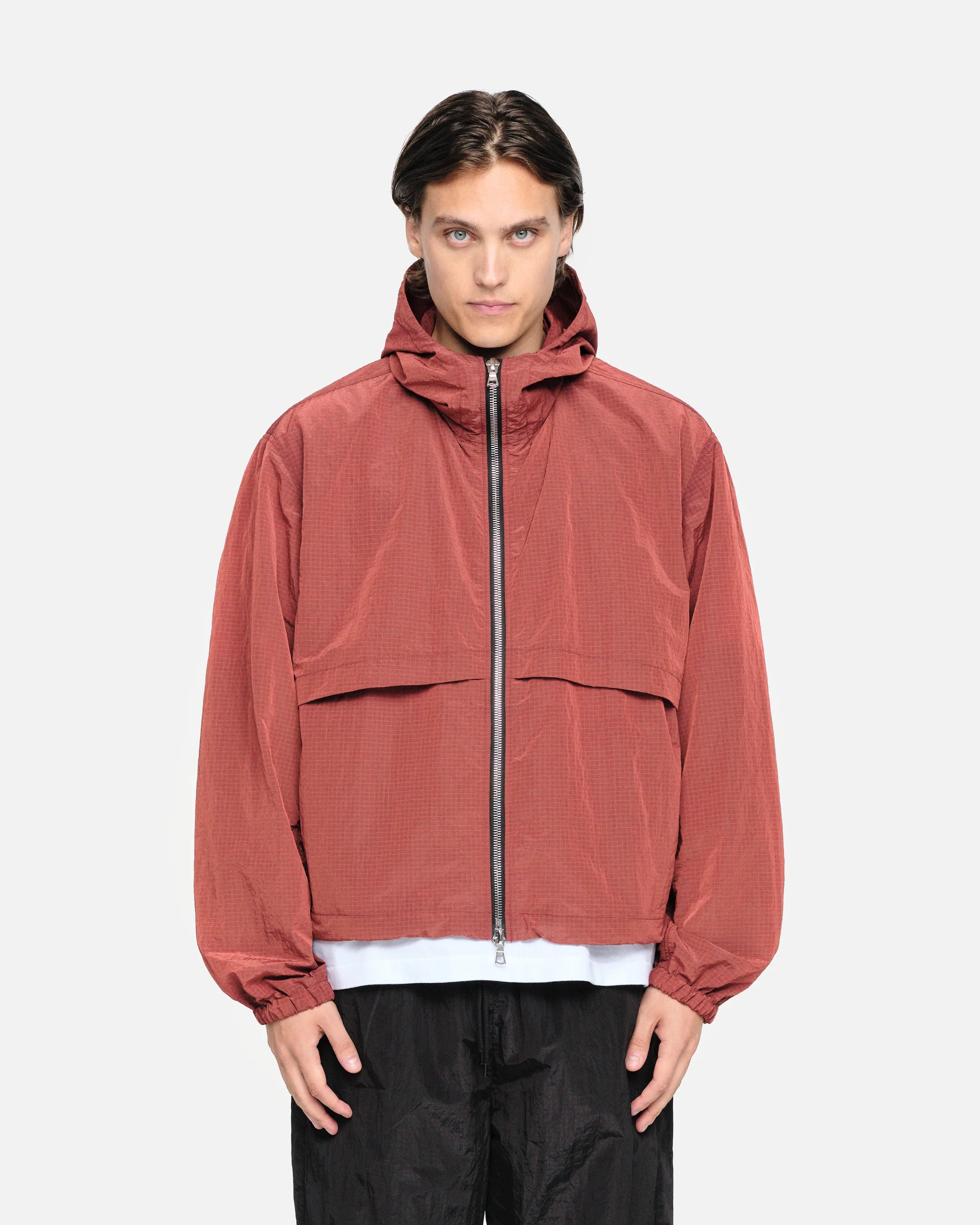 RIPSTOP WINDBREAKER - DARK RED - Image 7