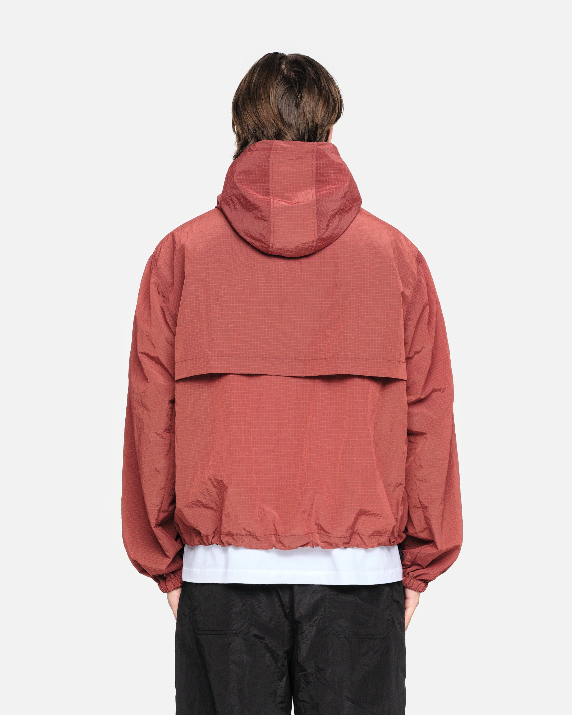 RIPSTOP WINDBREAKER - DARK RED - Image 8