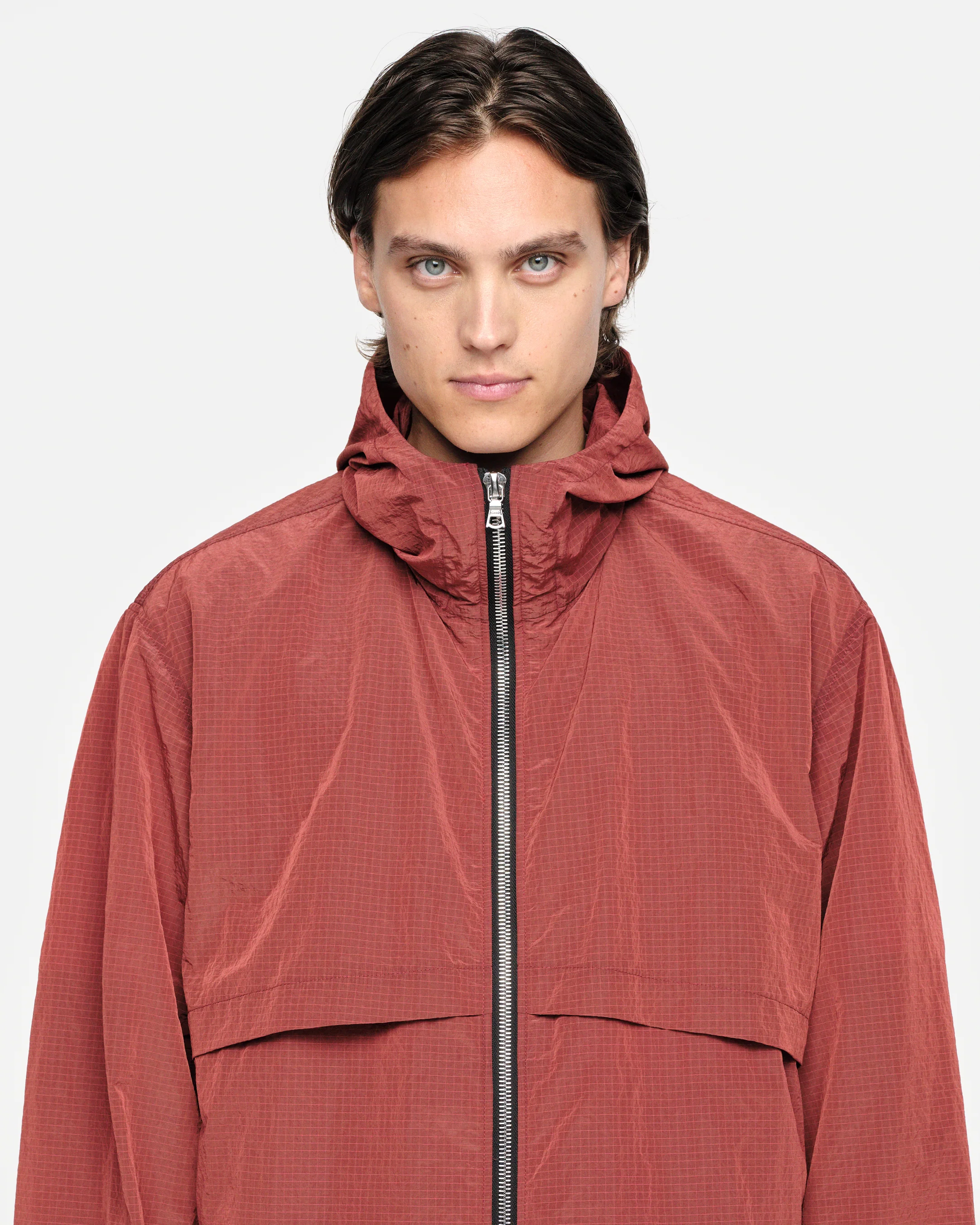 RIPSTOP WINDBREAKER - DARK RED - Image 9