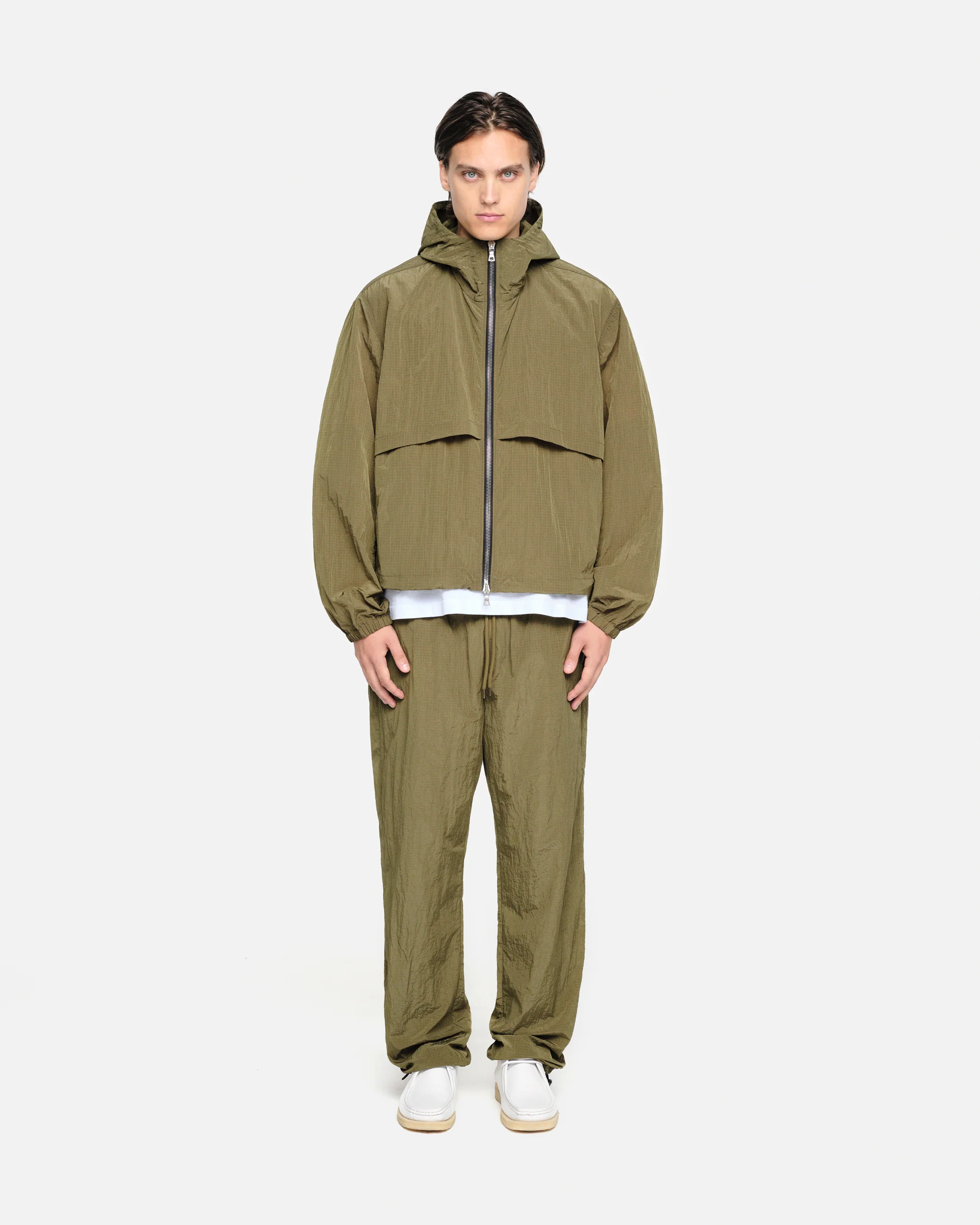 RIPSTOP WINDBREAKER - OLIVE - Image 3