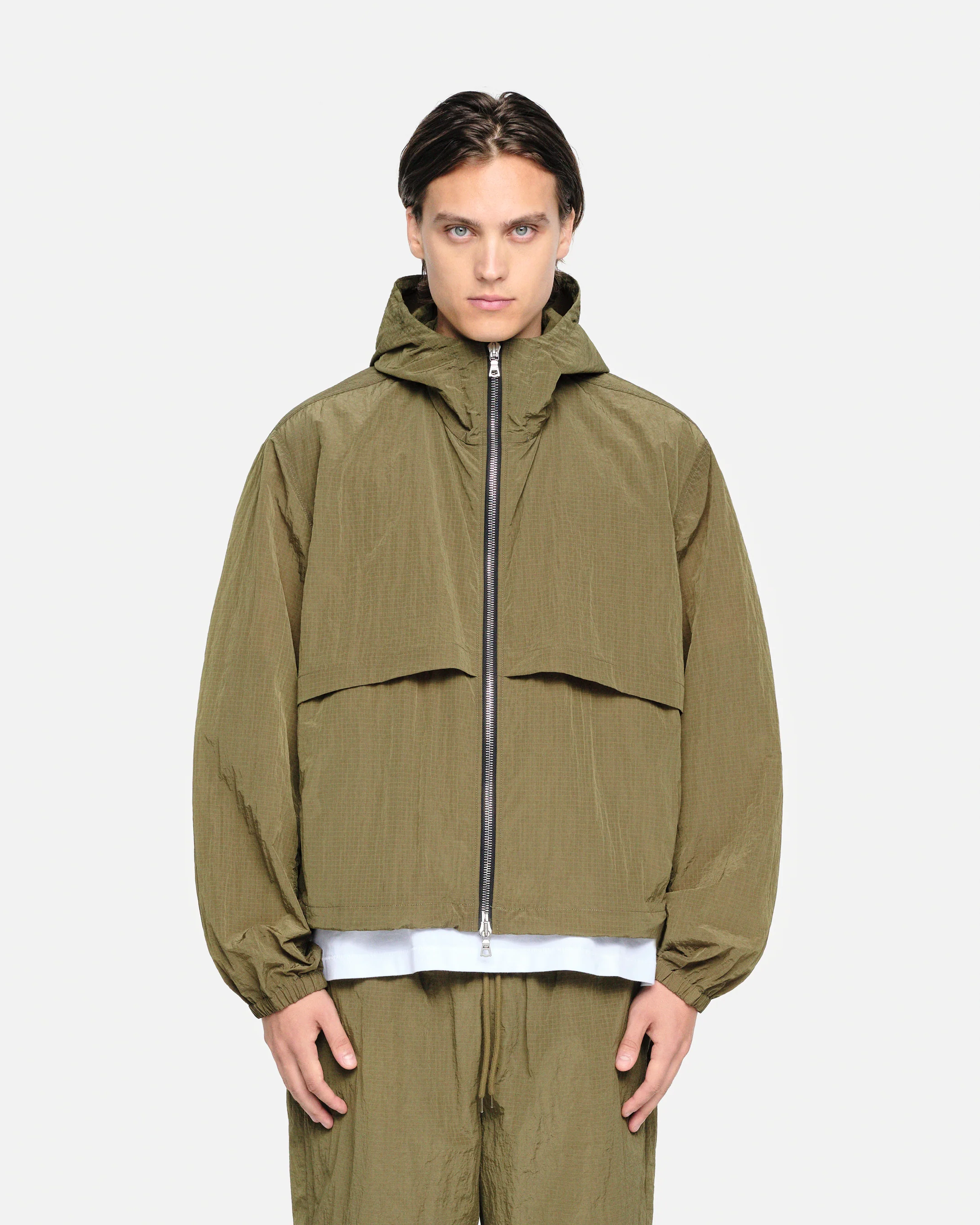 RIPSTOP WINDBREAKER - OLIVE - Image 6