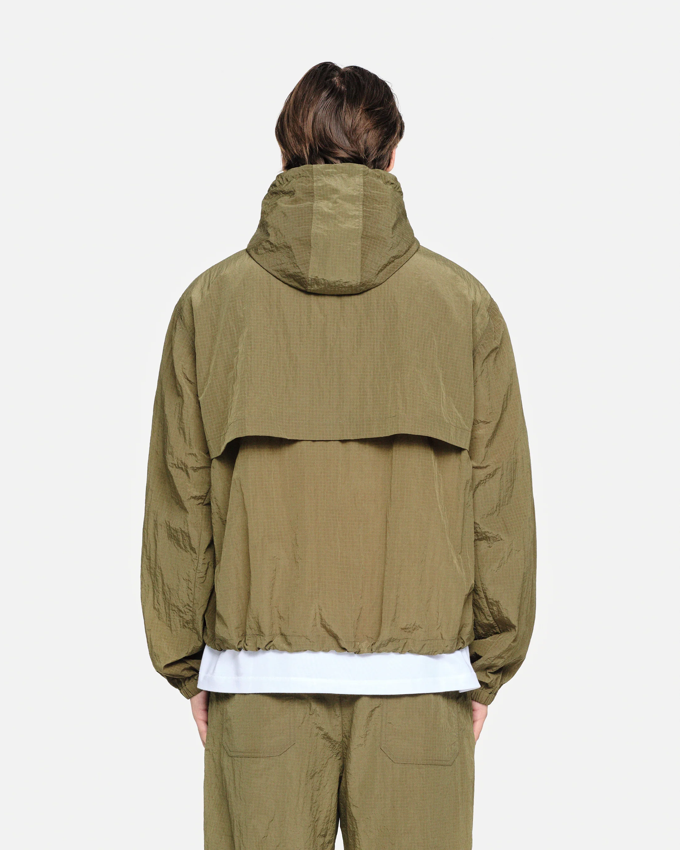 RIPSTOP WINDBREAKER - OLIVE - Image 8
