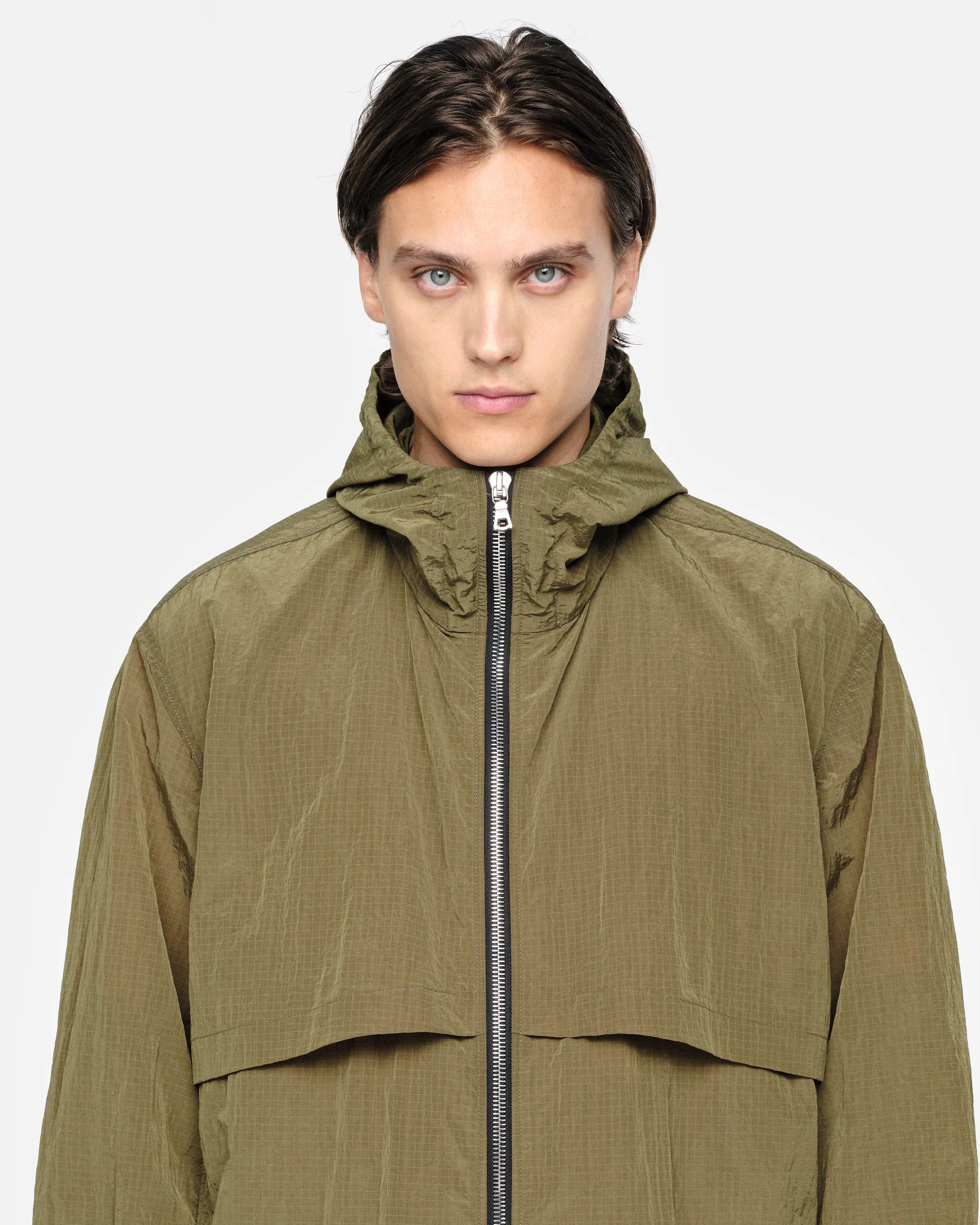 RIPSTOP WINDBREAKER - OLIVE - Image 9