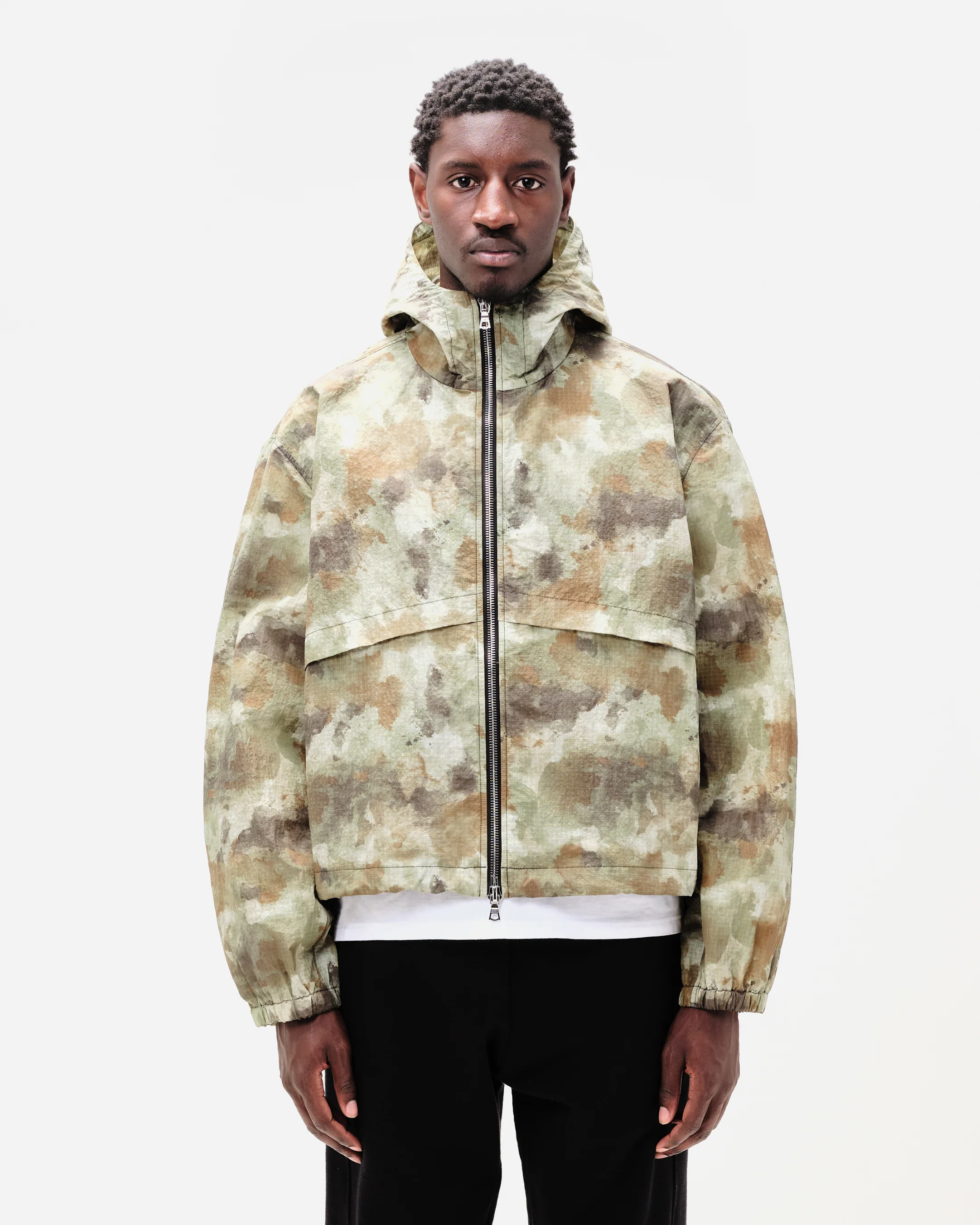 RIPSTOP WINDBREAKER - WATERCOLOUR CAMO - Image 3
