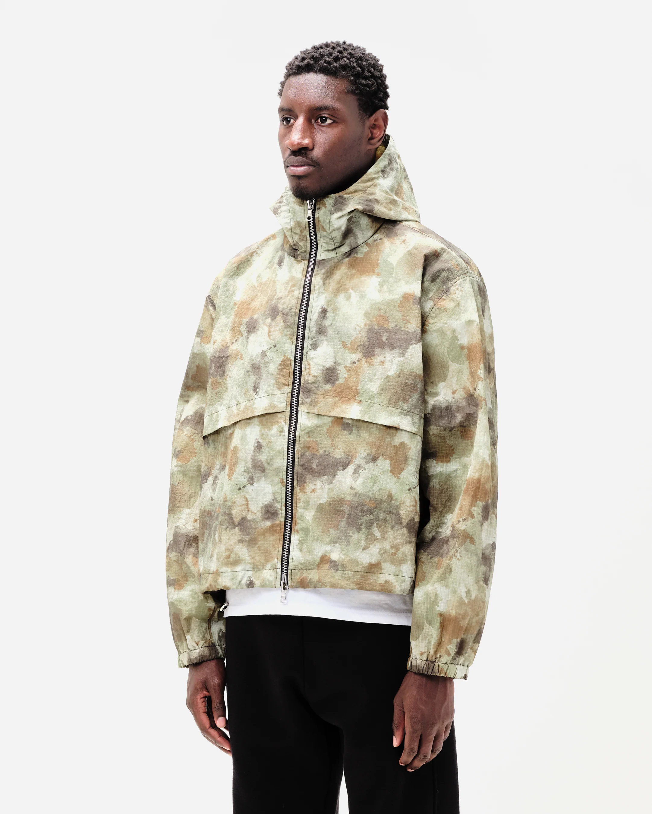 RIPSTOP WINDBREAKER - WATERCOLOUR CAMO - Image 4