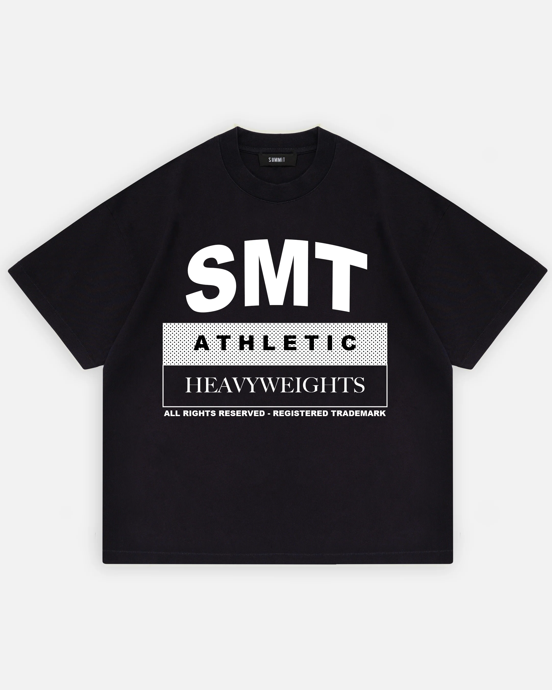 SMT ATHLETICS T-SHIRT - BLACK