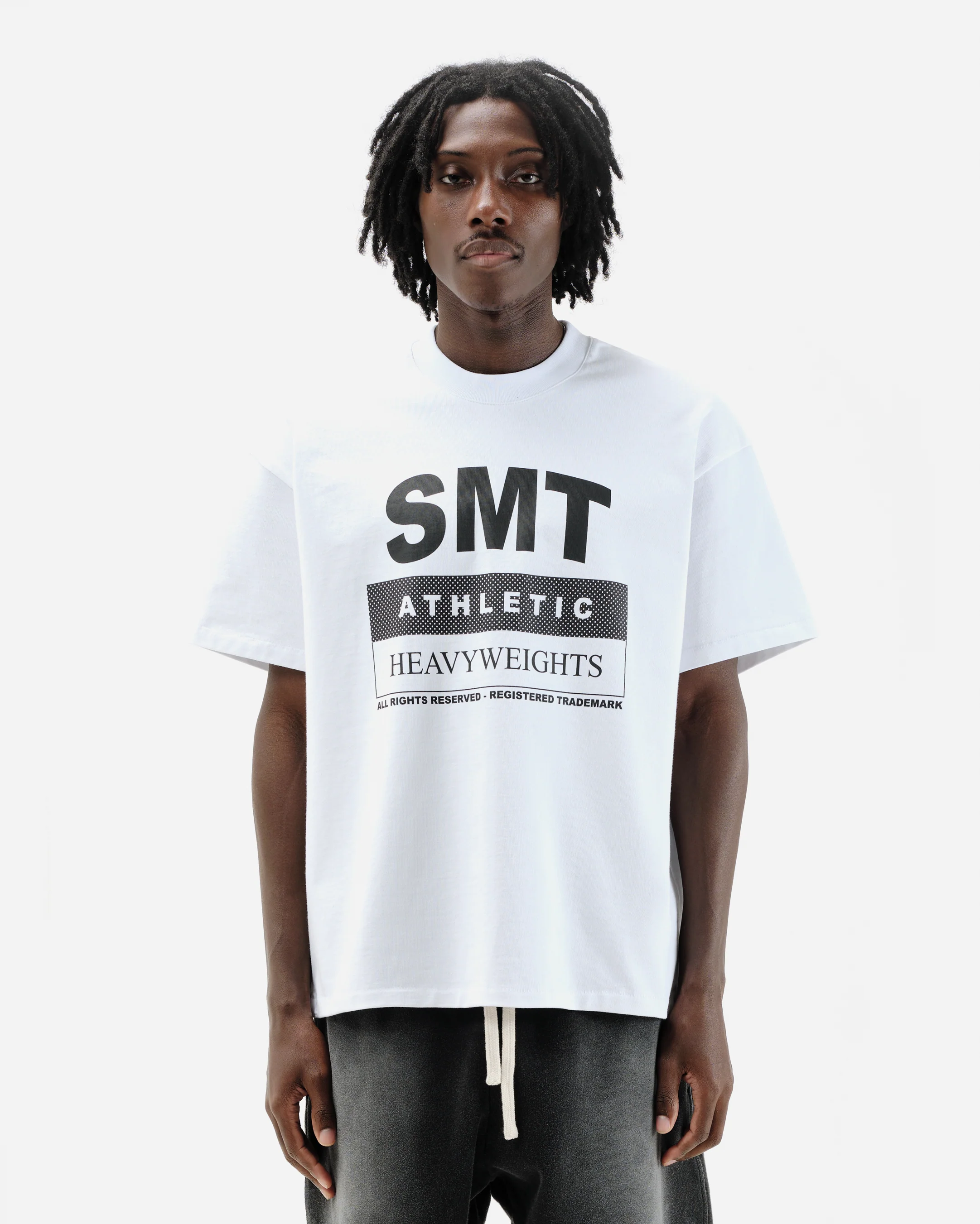 SMT ATHLETICS T-SHIRT - WHITE - Image 2