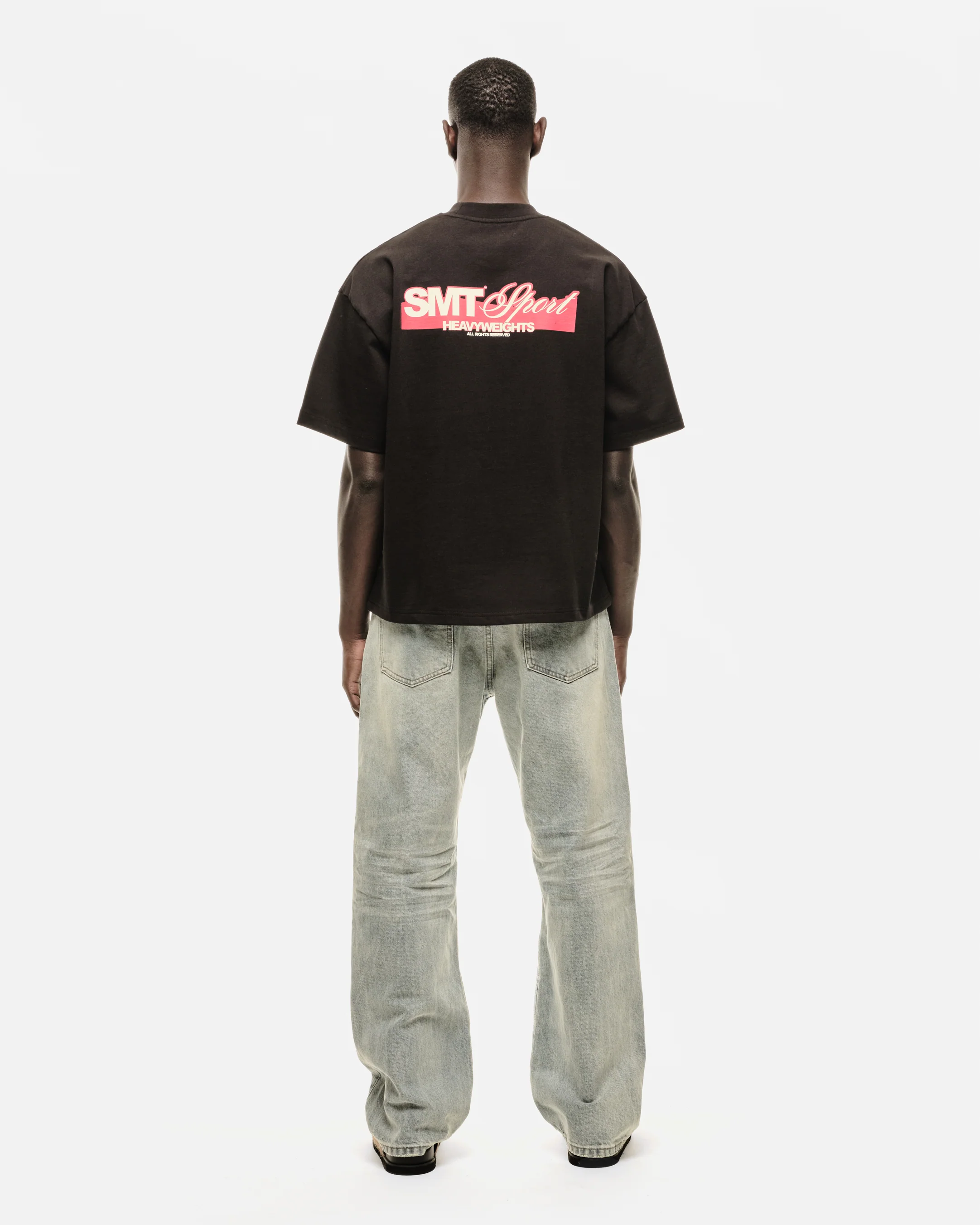 SMT SPORT T-SHIRT - BLACK - Image 5