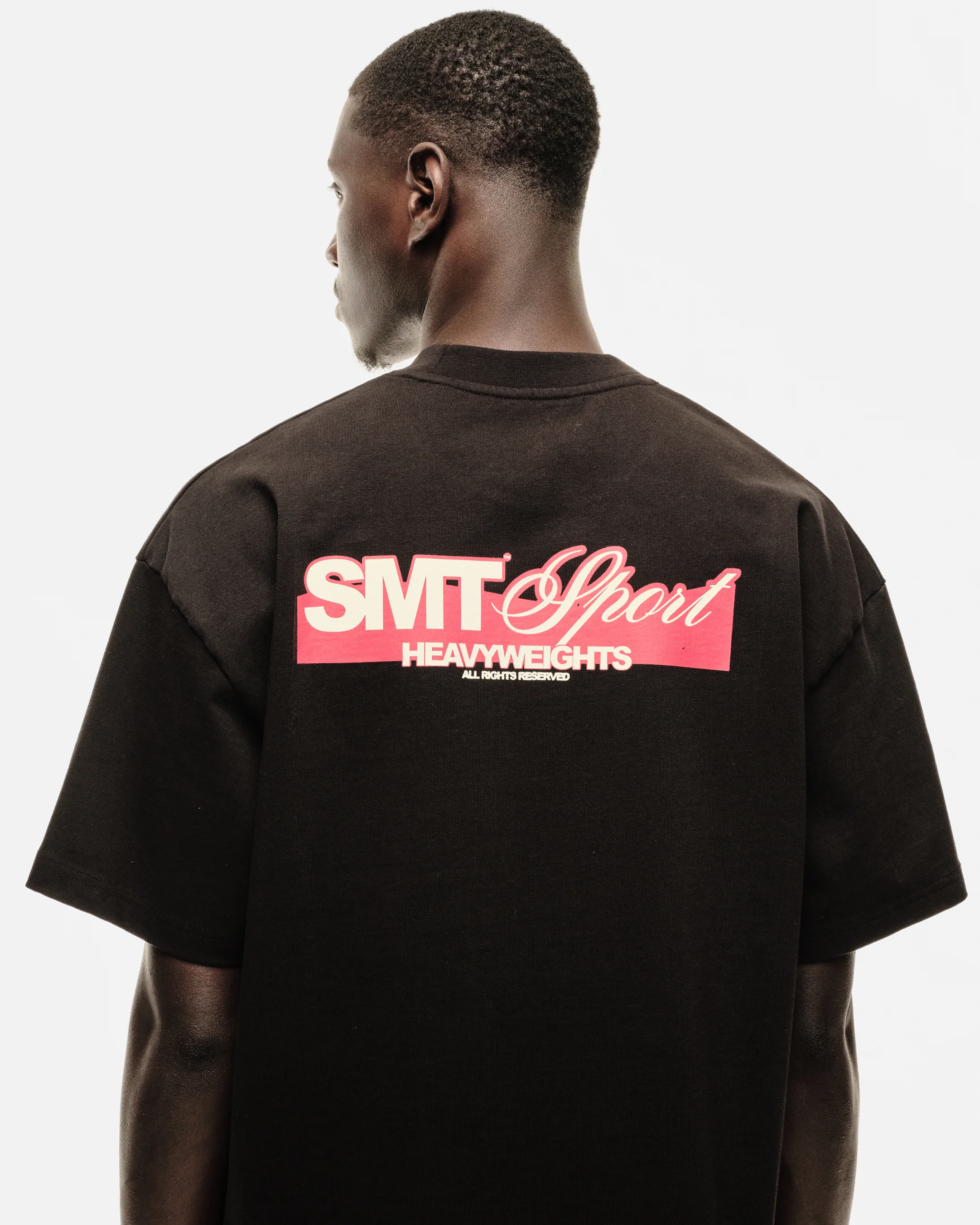 SMT SPORT T-SHIRT - BLACK - Image 6