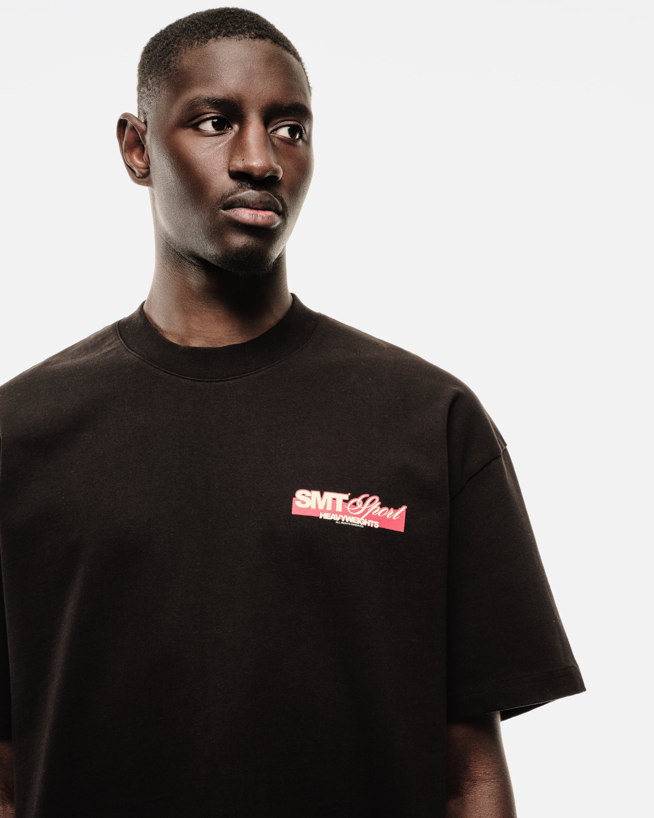SMT SPORT T-SHIRT - BLACK - Image 7