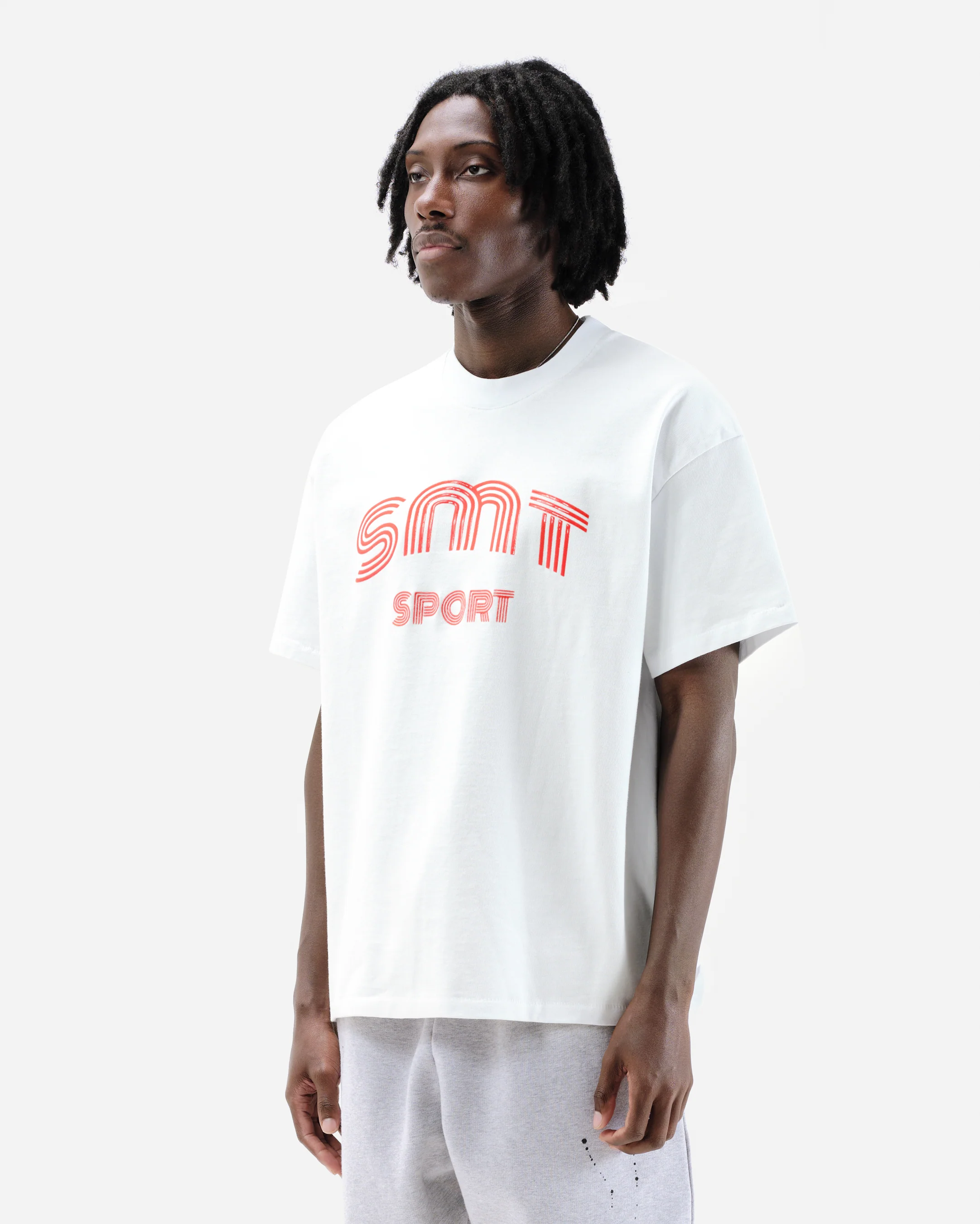 SMT SPORT T-SHIRT - WHITE - Image 3
