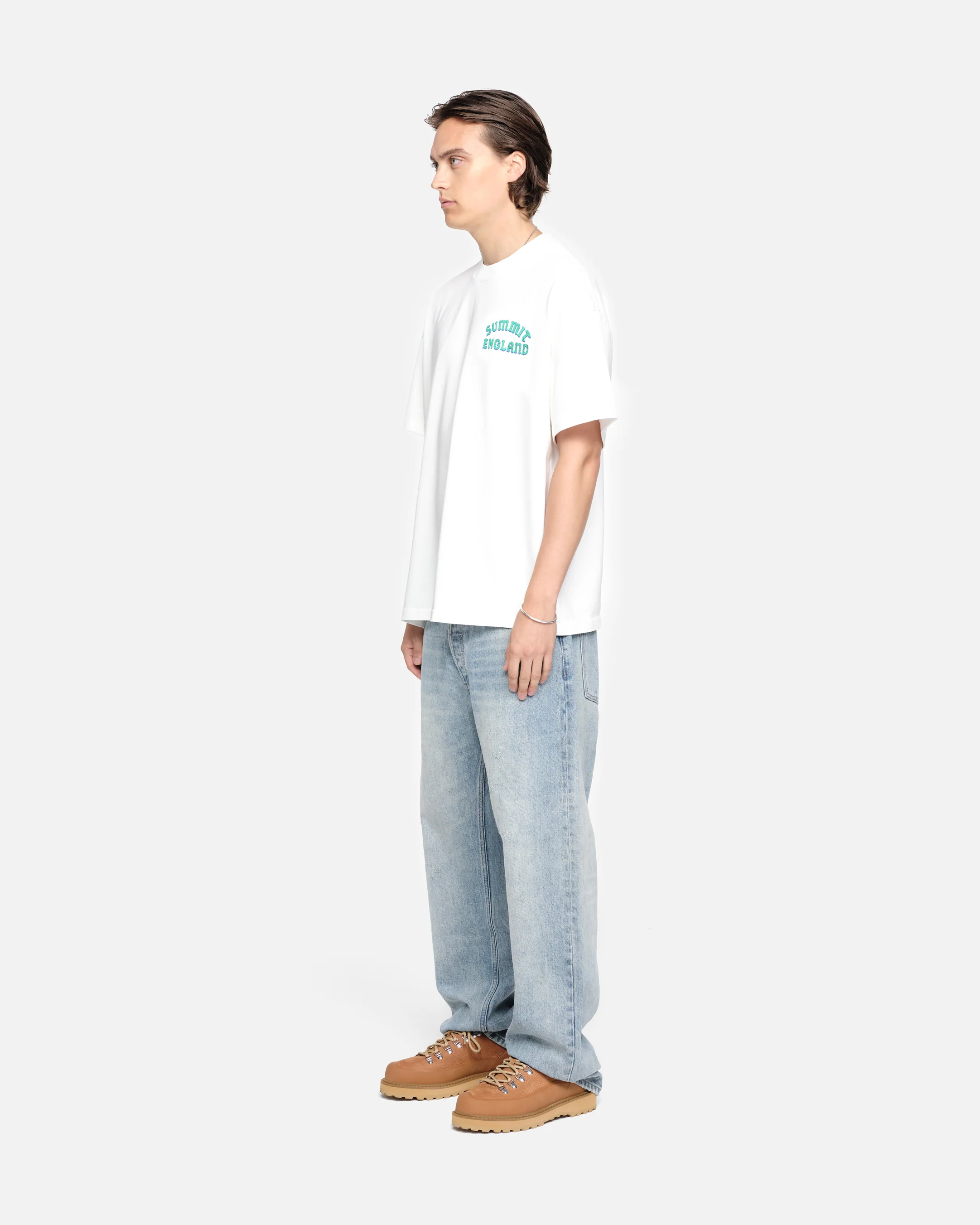 SUMMIT ENGLAND T-SHIRT - OFF WHITE - Image 4