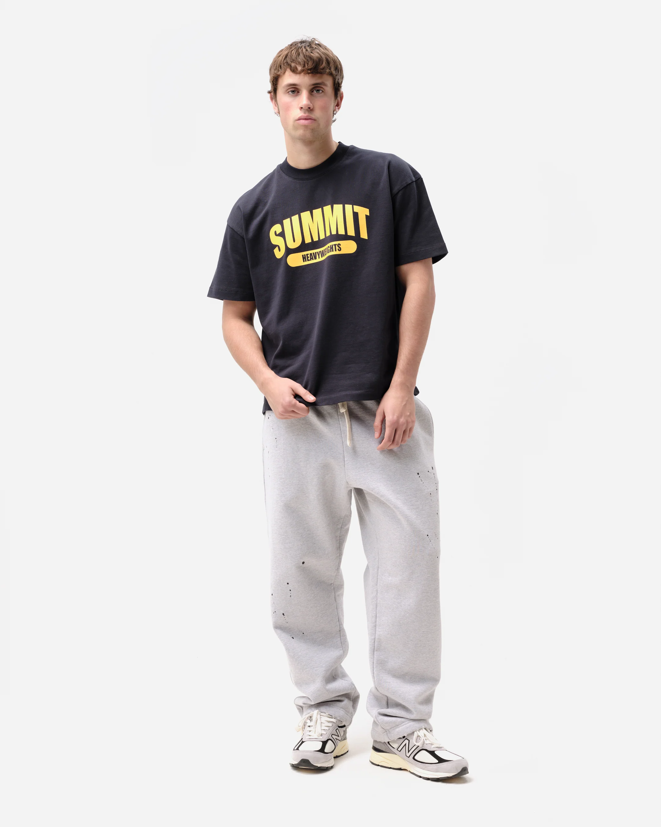 SUMMIT HEAVYWEIGHTS T-SHIRT - NAVY - Image 4